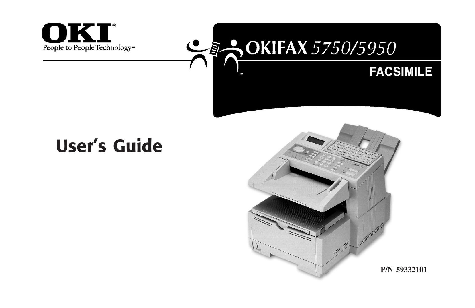 Oki 59502 Fax Machine User Manual