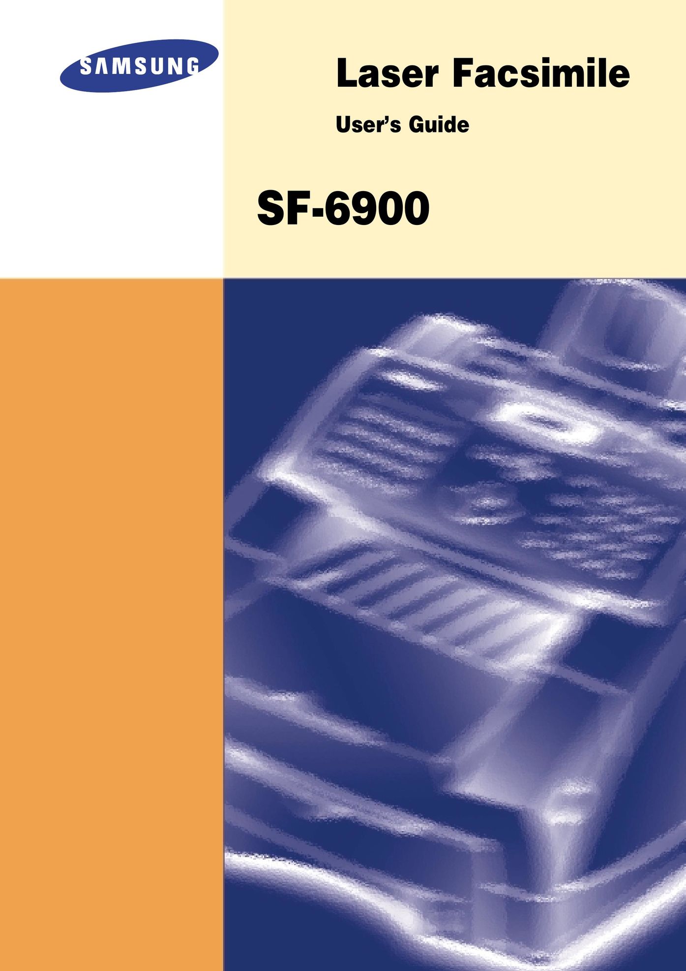 Samsung SF-6900 Fax Machine User Manual