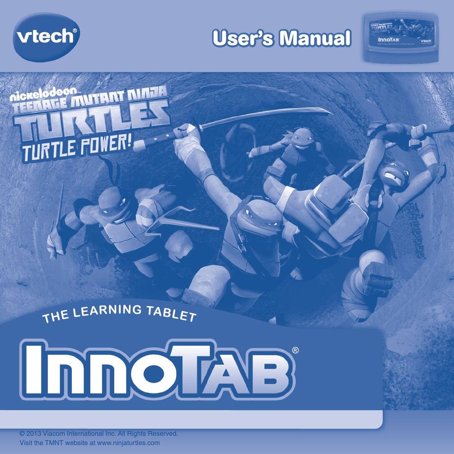 VTech 1 InnoTab Graphics Tablet User Manual