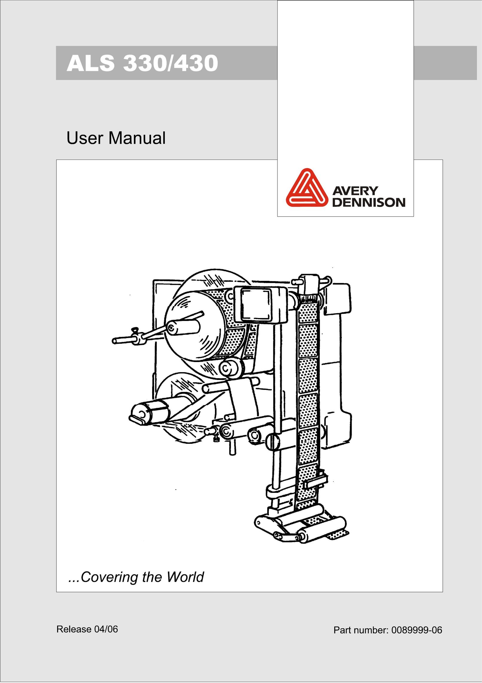 Avery ALS 330/430 Label Maker User Manual