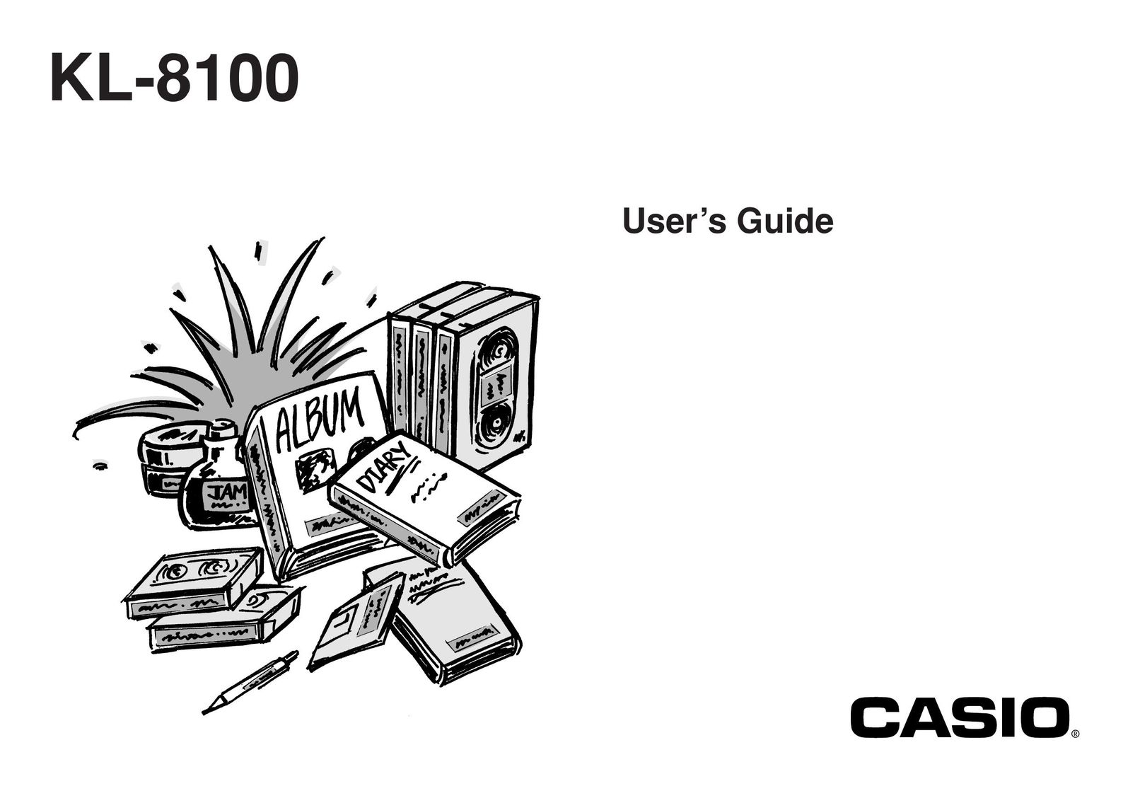 Casio KL-8100 Label Maker User Manual