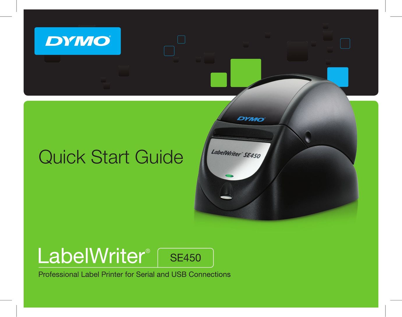 Dymo SE450 Label Maker User Manual