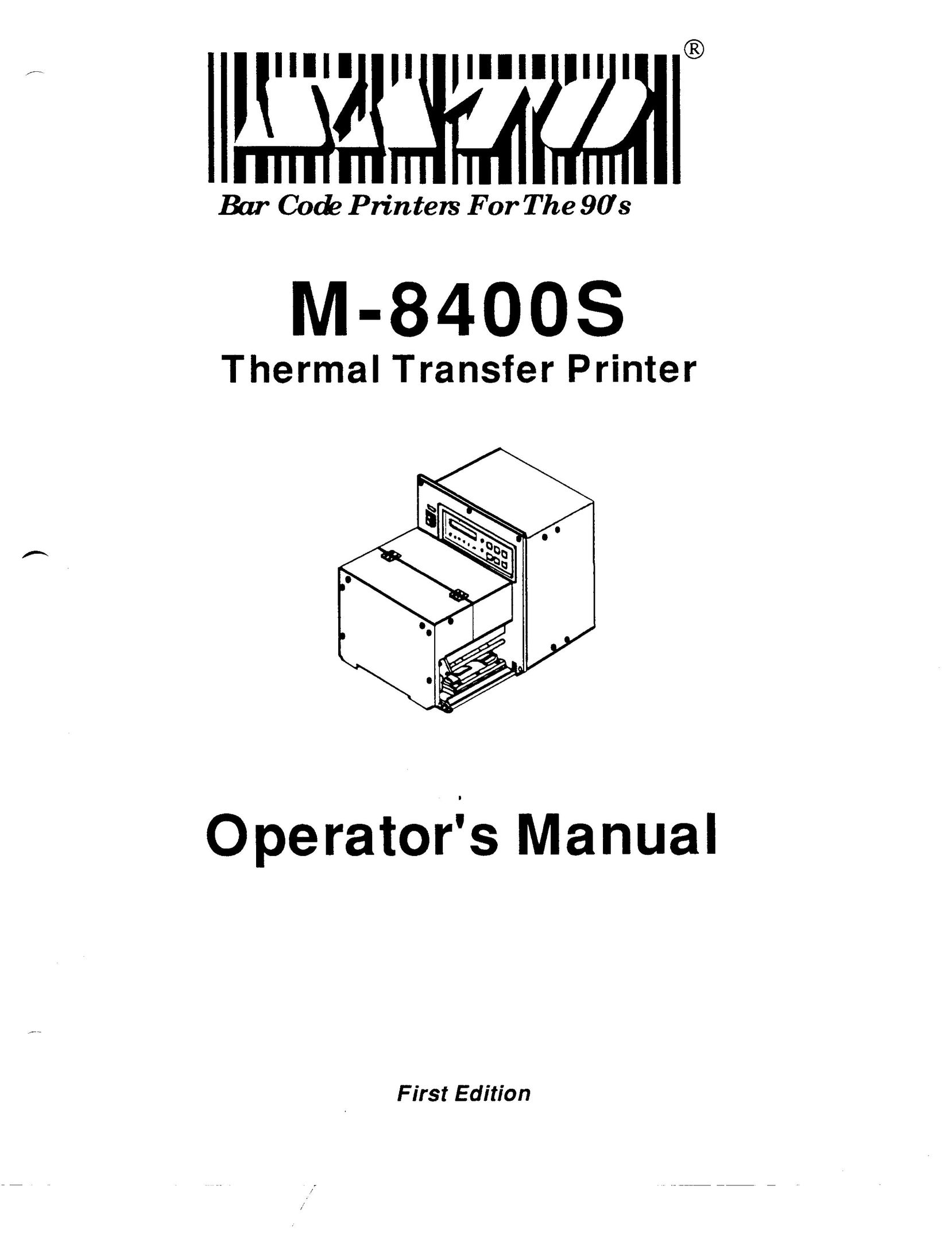 SATO M-8400S Label Maker User Manual