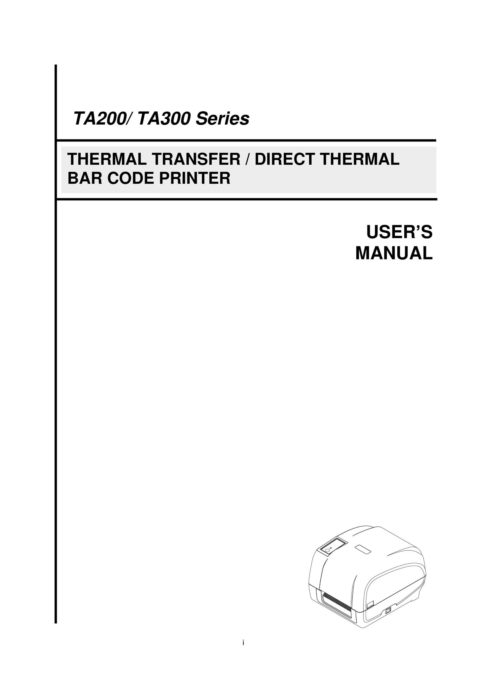The Speaker Company ta200 Label Maker User Manual