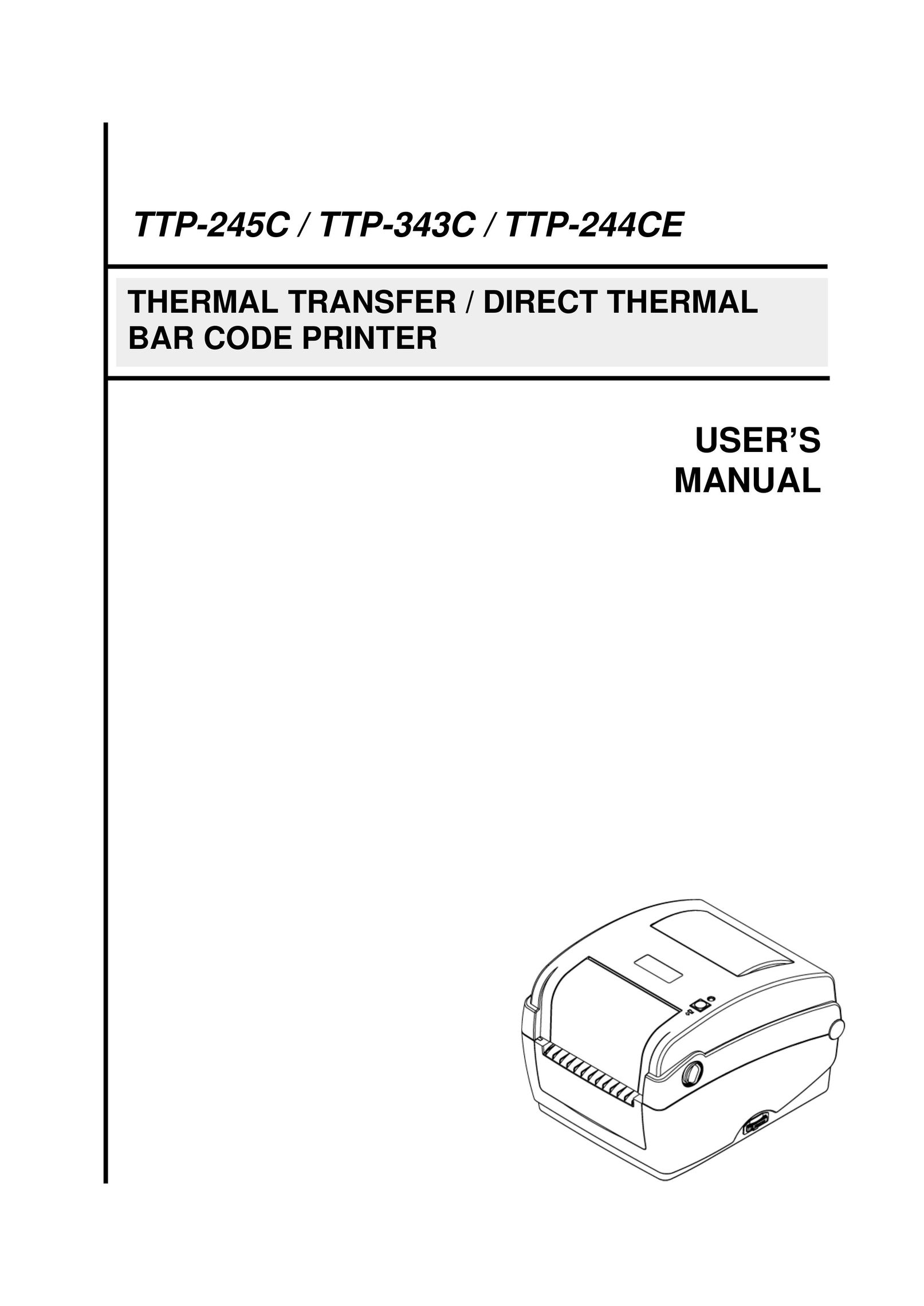 The Speaker Company TTP-244CE Label Maker User Manual
