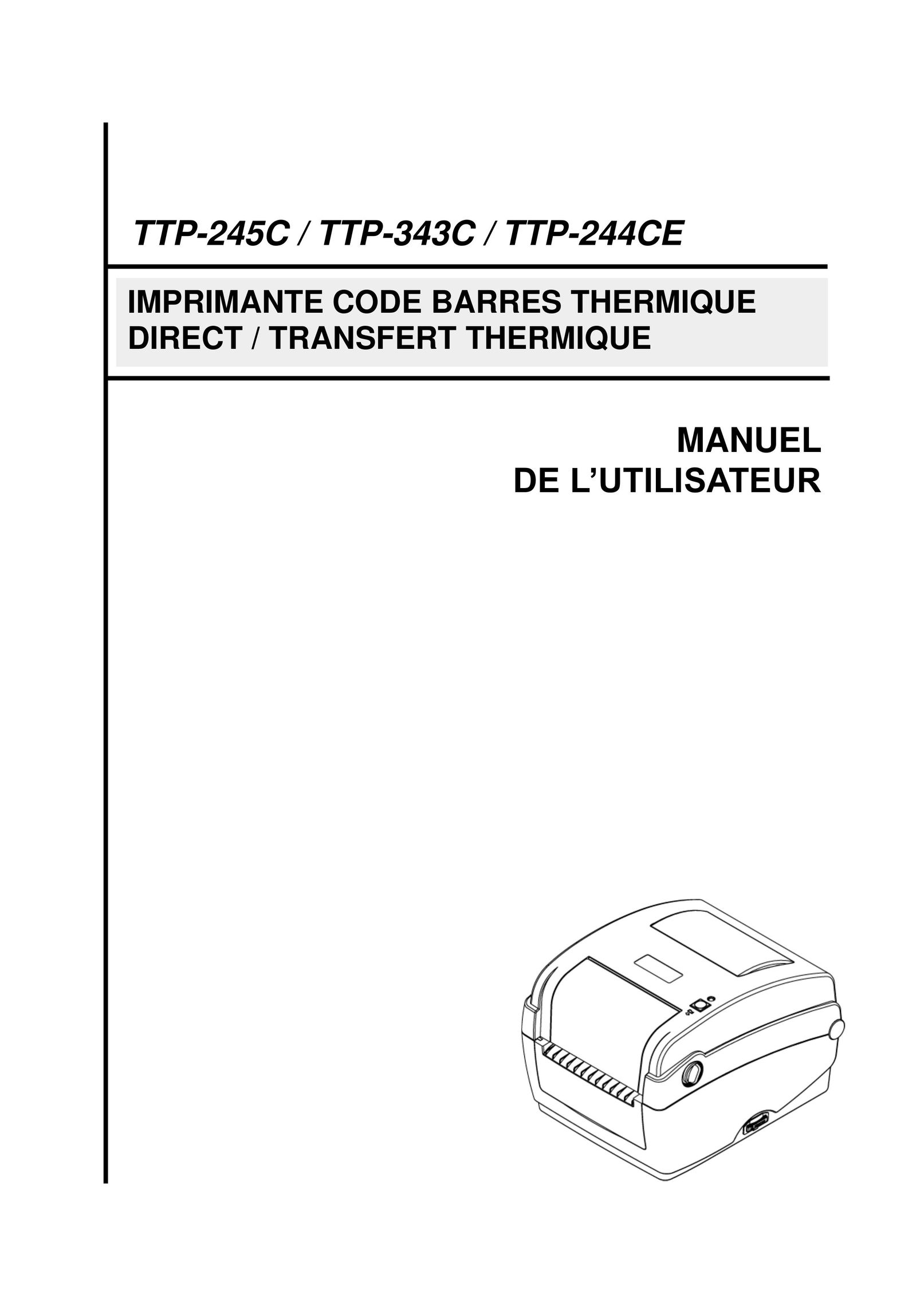 The Speaker Company TTP-245C Label Maker User Manual