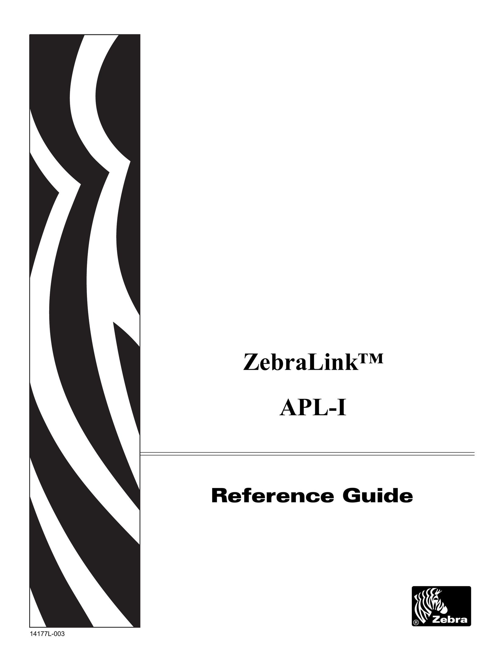 Zebra Technologies APL-I Label Maker User Manual
