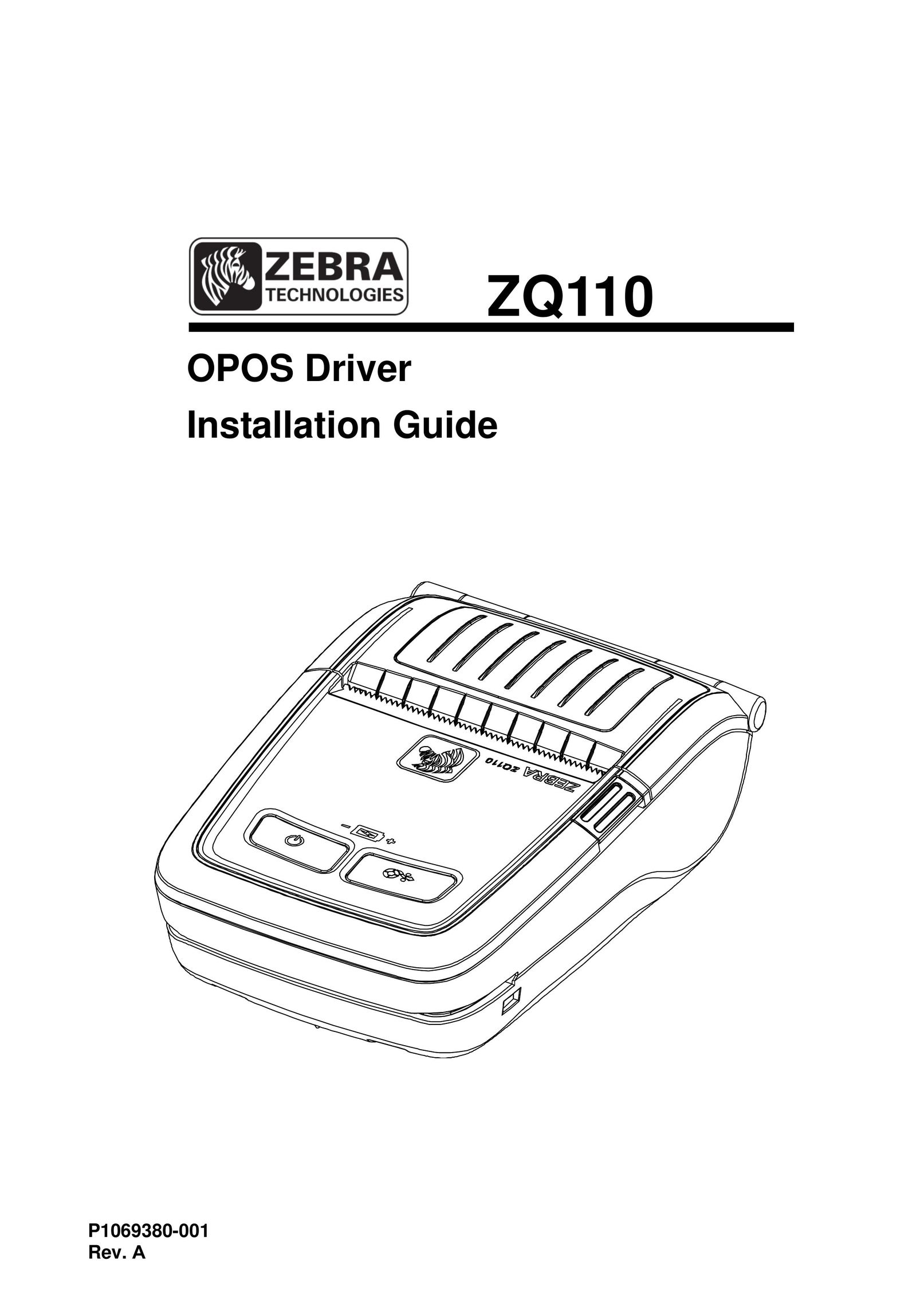 Zebra Technologies ZQ110 Label Maker User Manual
