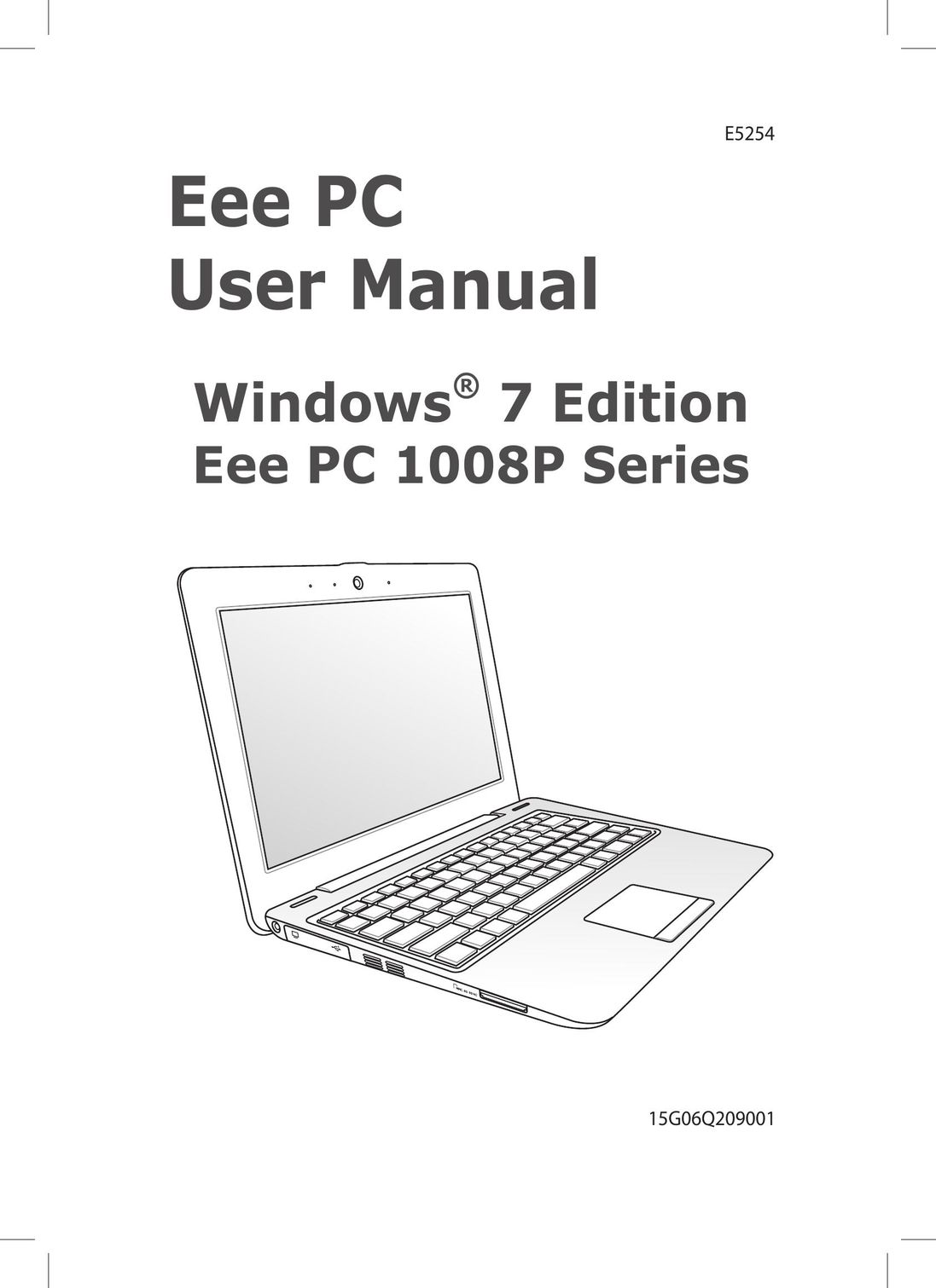 Asus 1008P-KR-PU27-PI Laptop User Manual