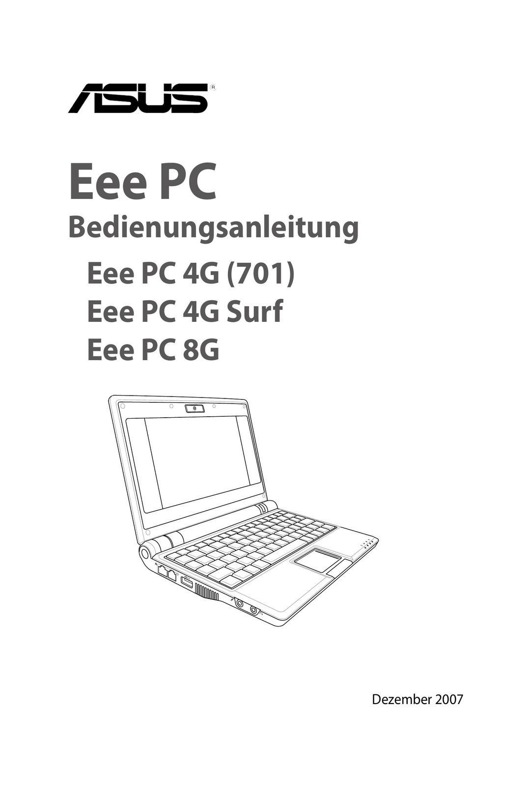 Asus 4G (701) Laptop User Manual