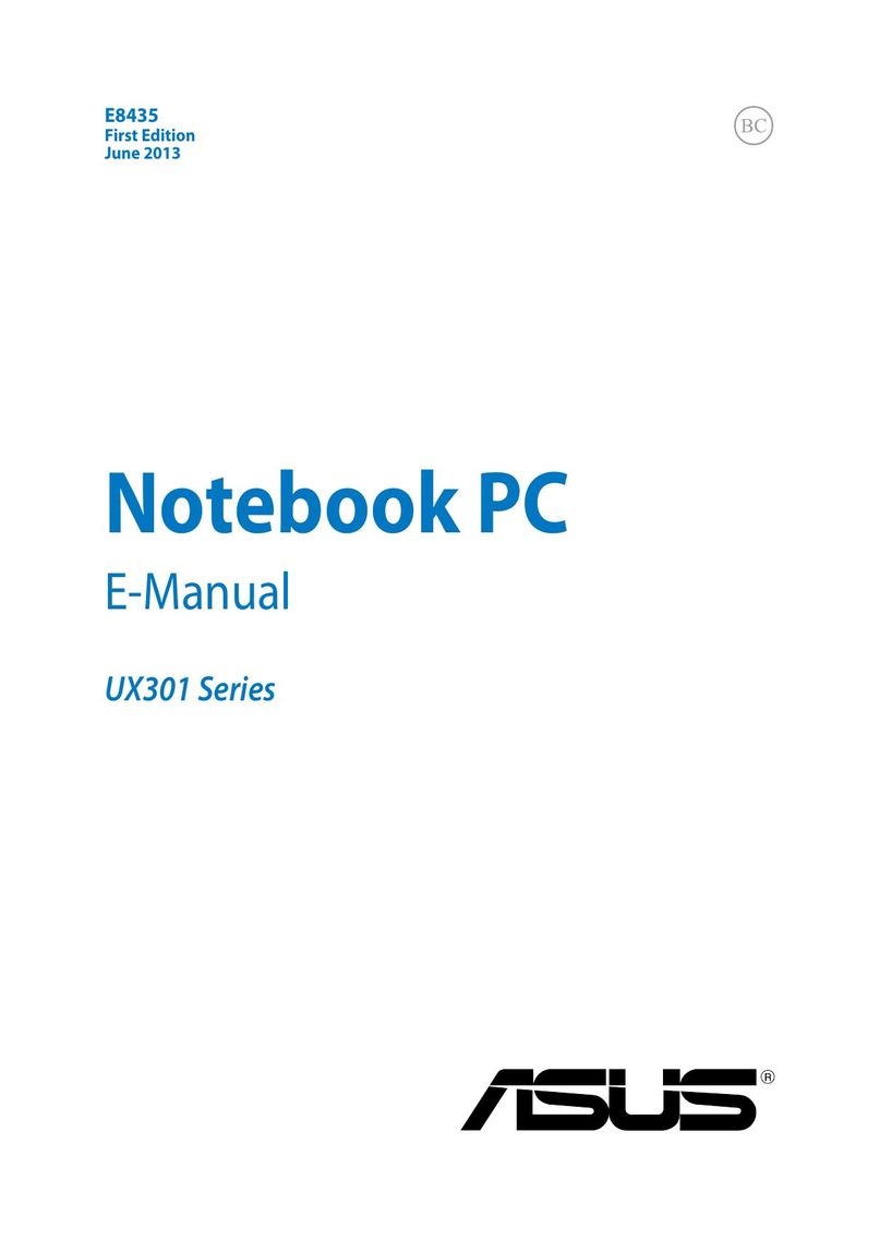 Asus 90NB0191M01530 Laptop User Manual