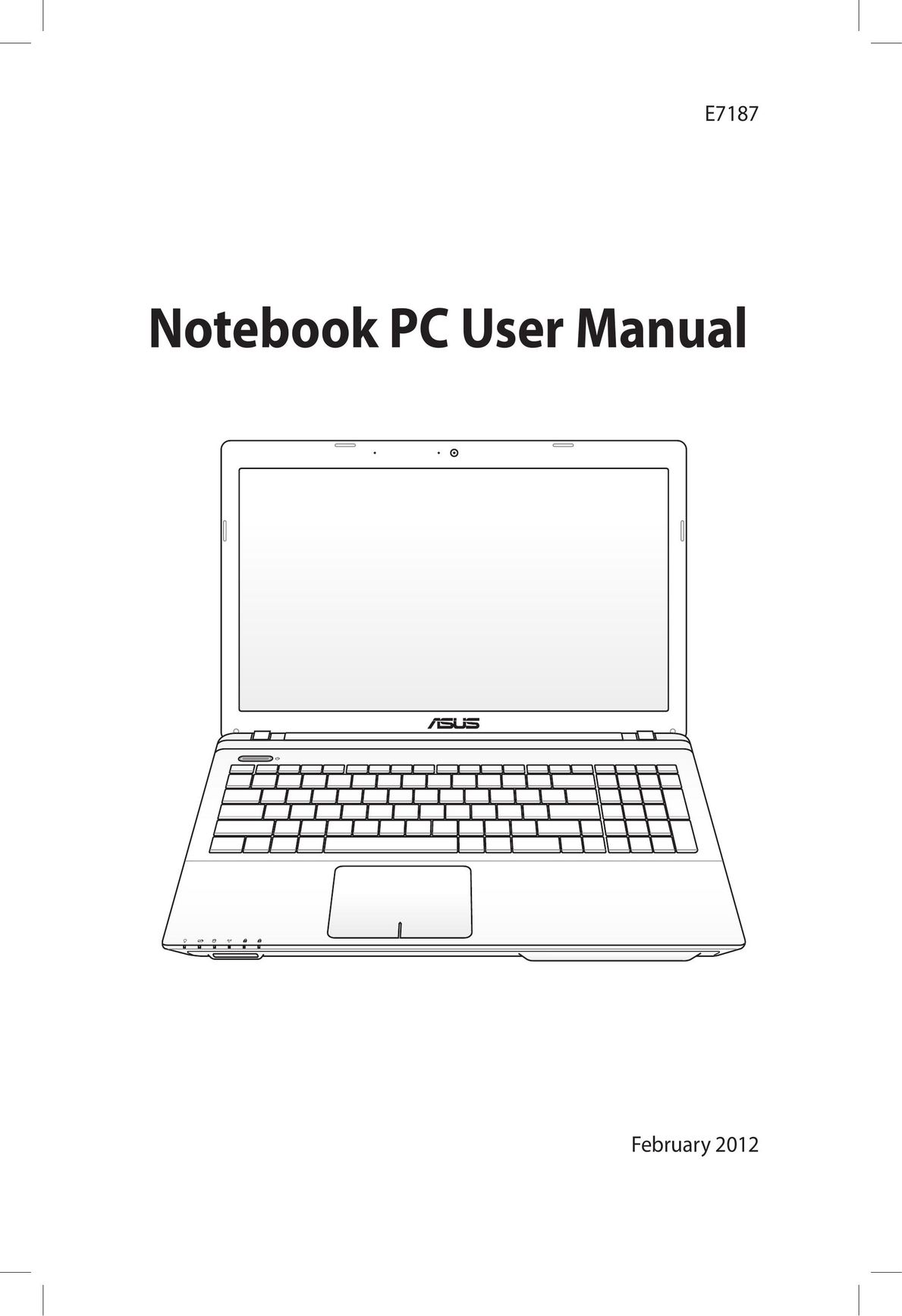 Asus A55A-AH51-BU Laptop User Manual