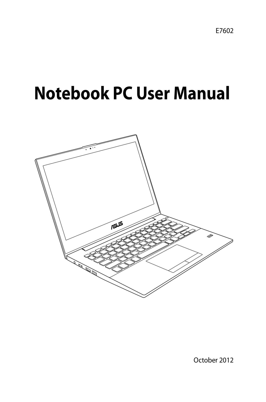Asus B400A-XH52 Laptop User Manual
