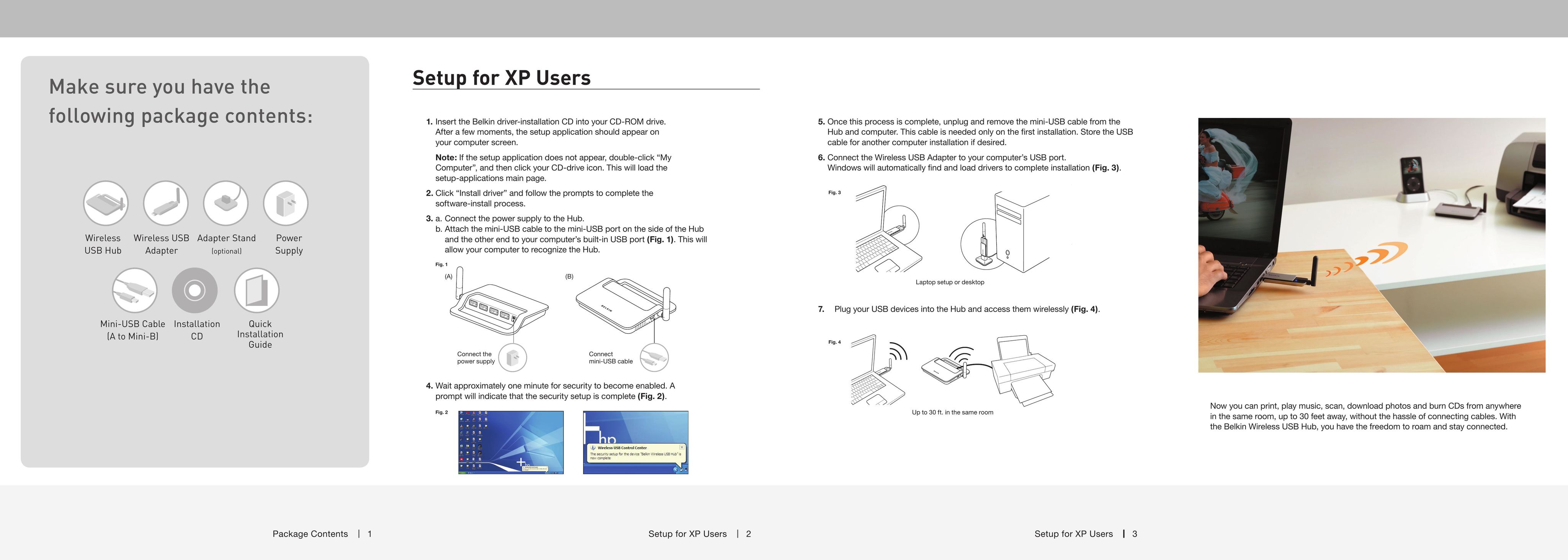 Belkin F5U302 Laptop User Manual