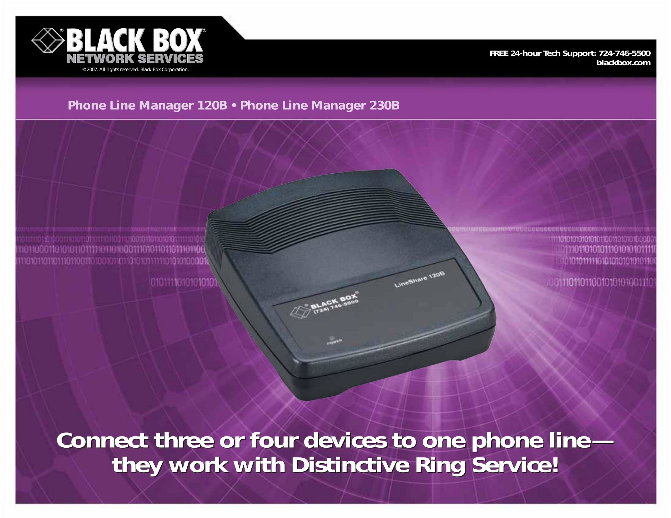 Black Box 120B Laptop User Manual