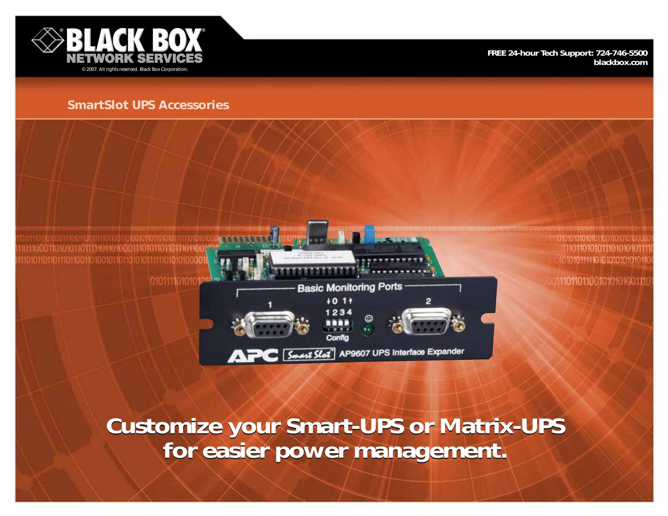 Black Box AP9608 Laptop User Manual
