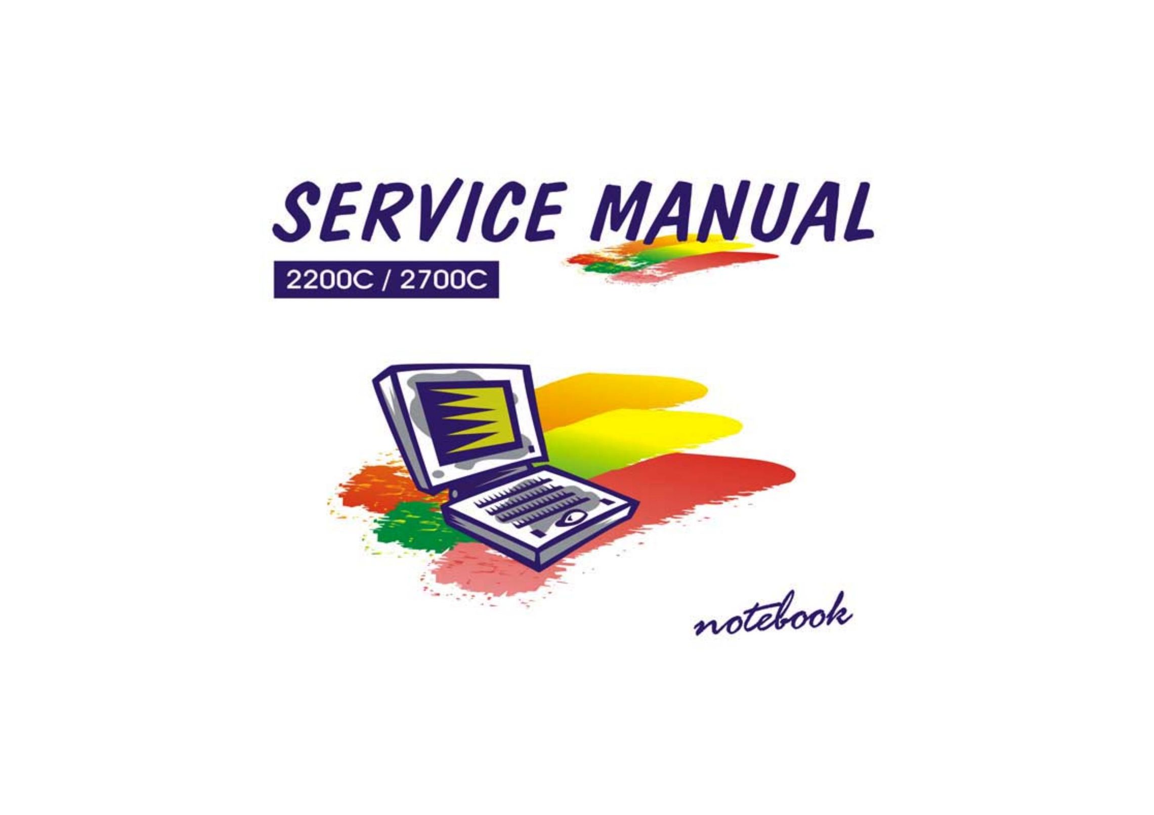 Clevo 2700C Laptop User Manual