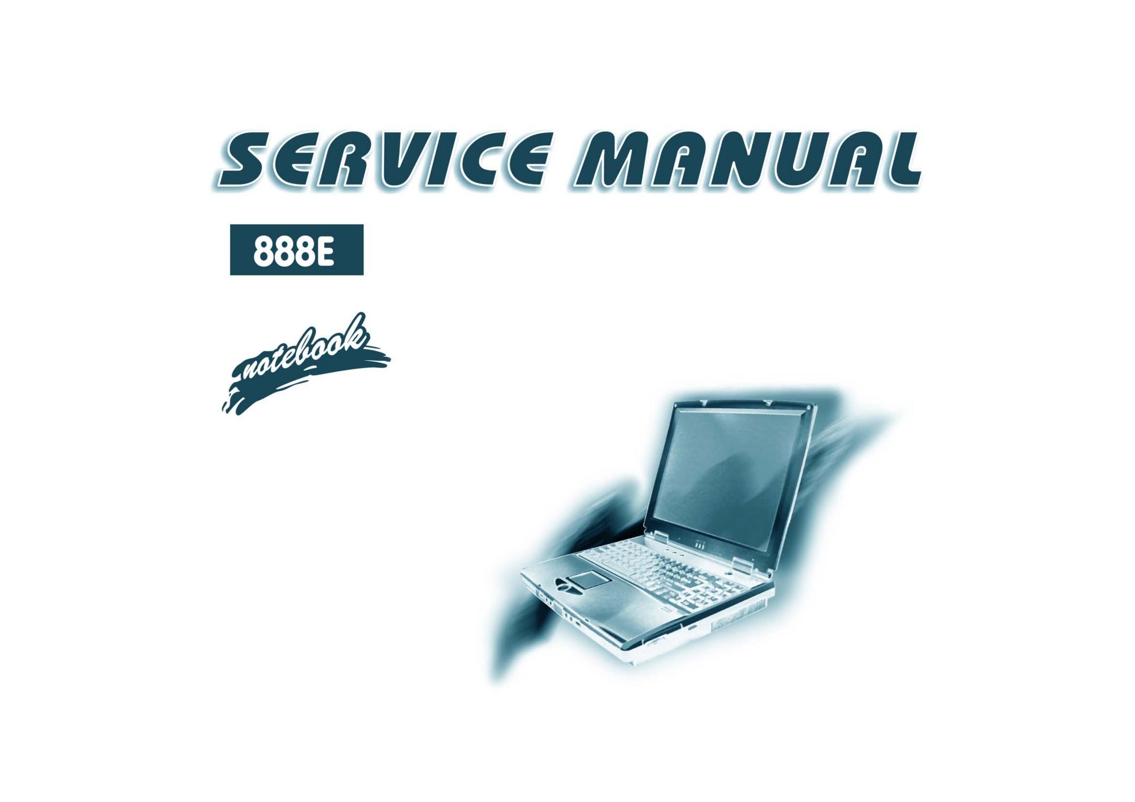 Clevo 888E Laptop User Manual