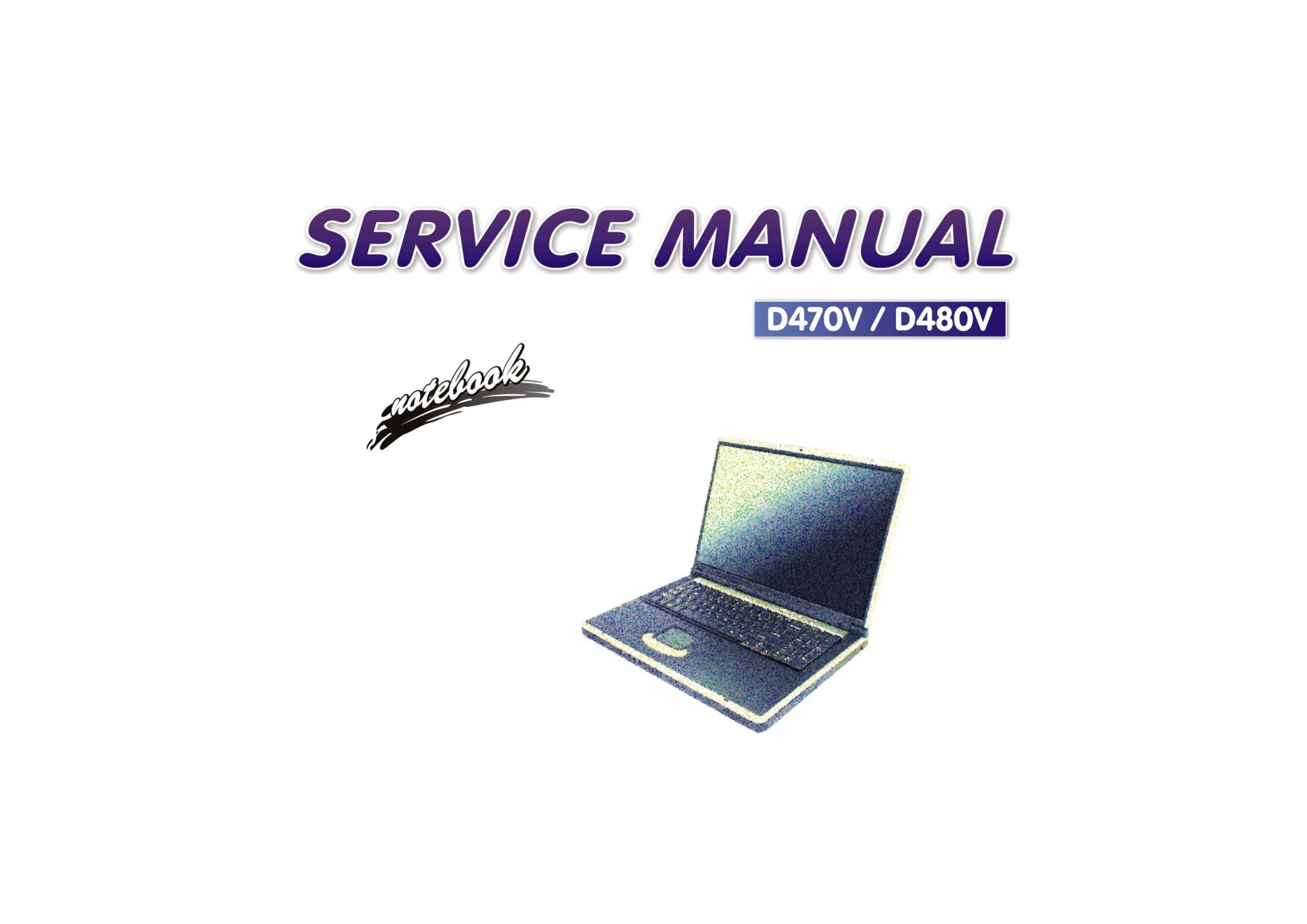 Clevo D480V Laptop User Manual