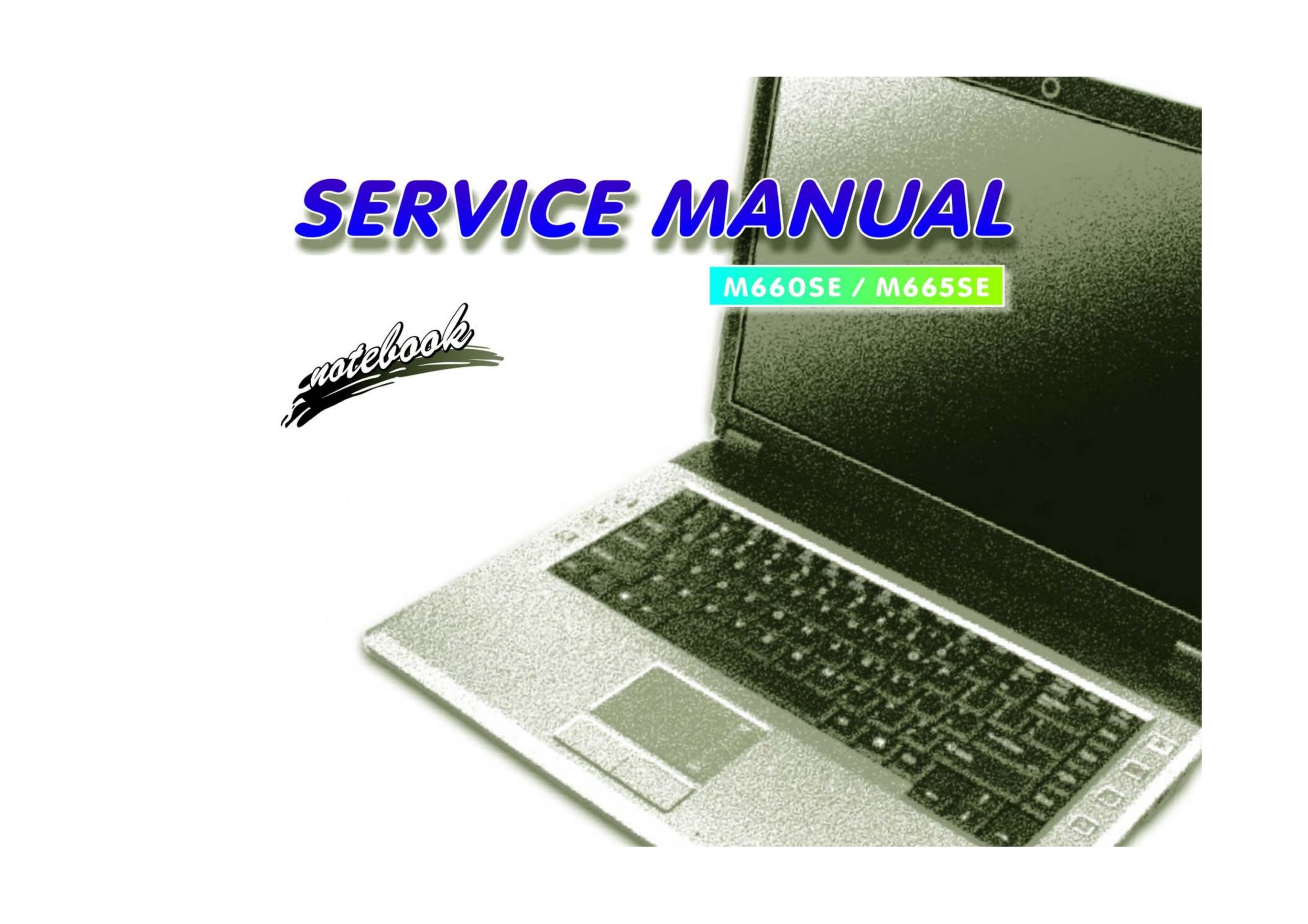 Clevo M665SE Laptop User Manual