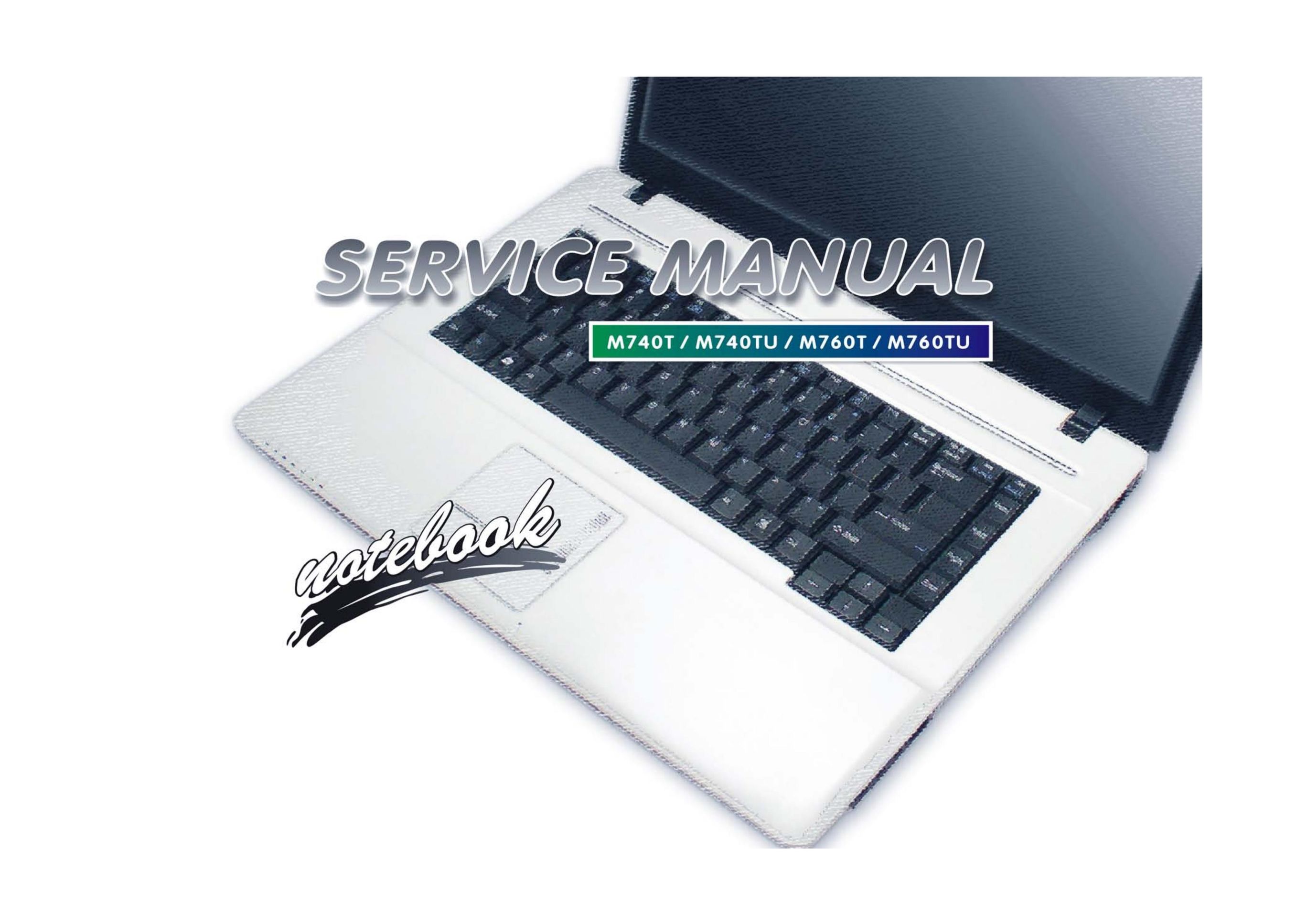 Clevo M760TU Laptop User Manual