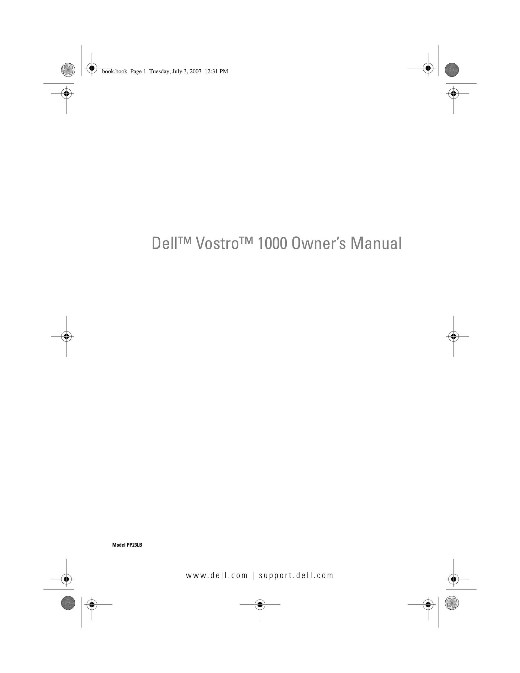 Dell 1000 Laptop User Manual