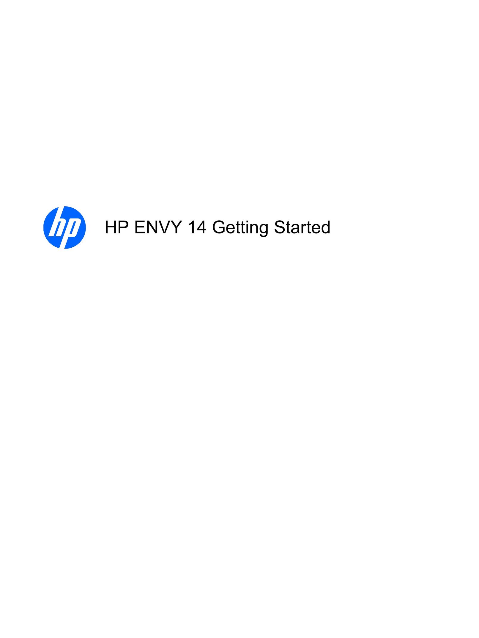 HP (Hewlett-Packard) 14-1210NR Laptop User Manual