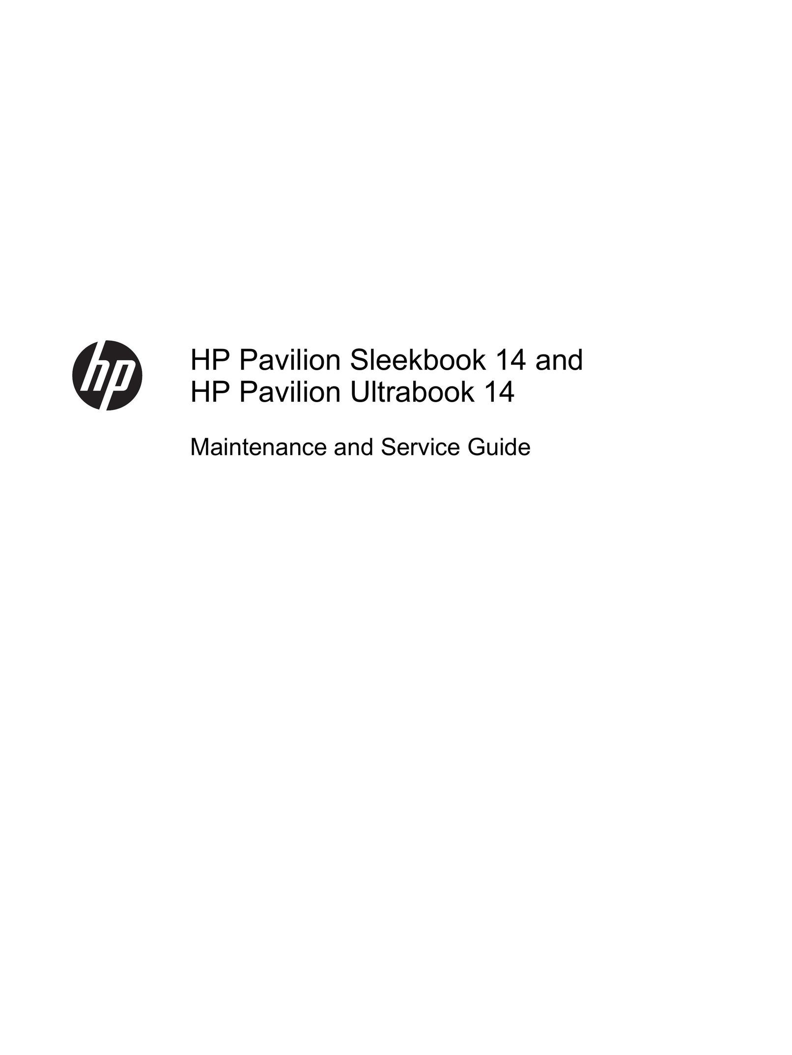 HP (Hewlett-Packard) 14-B010US Laptop User Manual