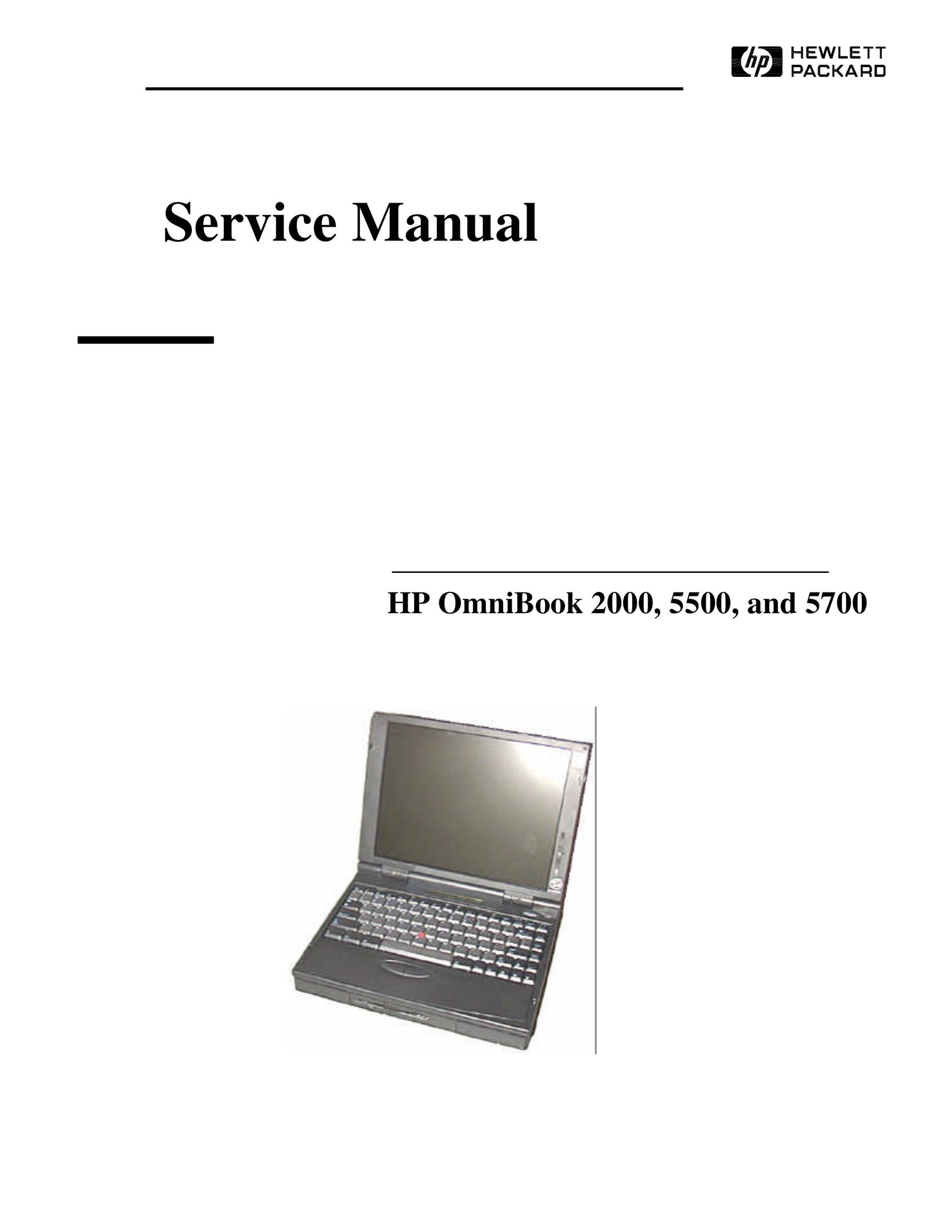 HP (Hewlett-Packard) 2000 Laptop User Manual