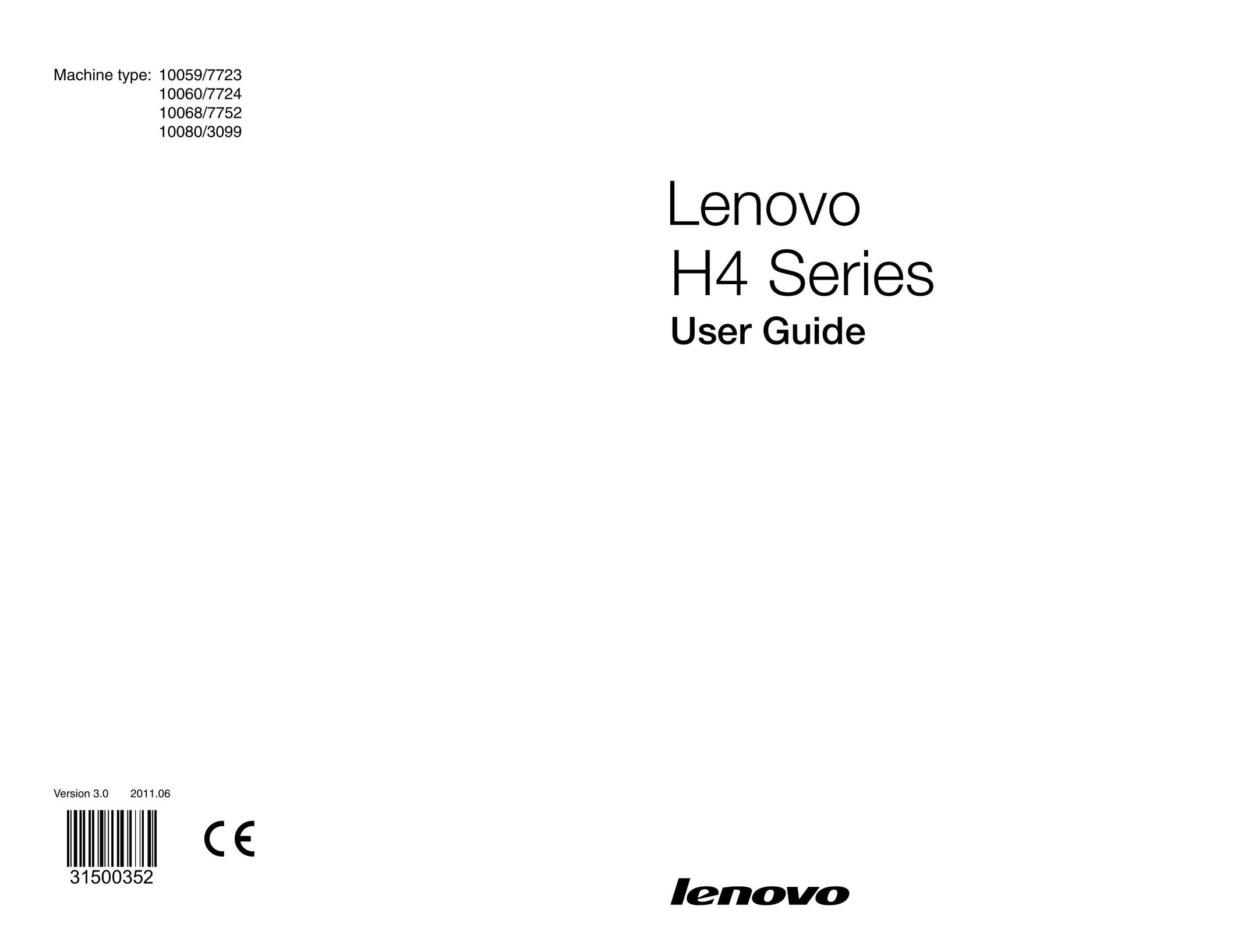 Lenovo 10059/7723 Laptop User Manual