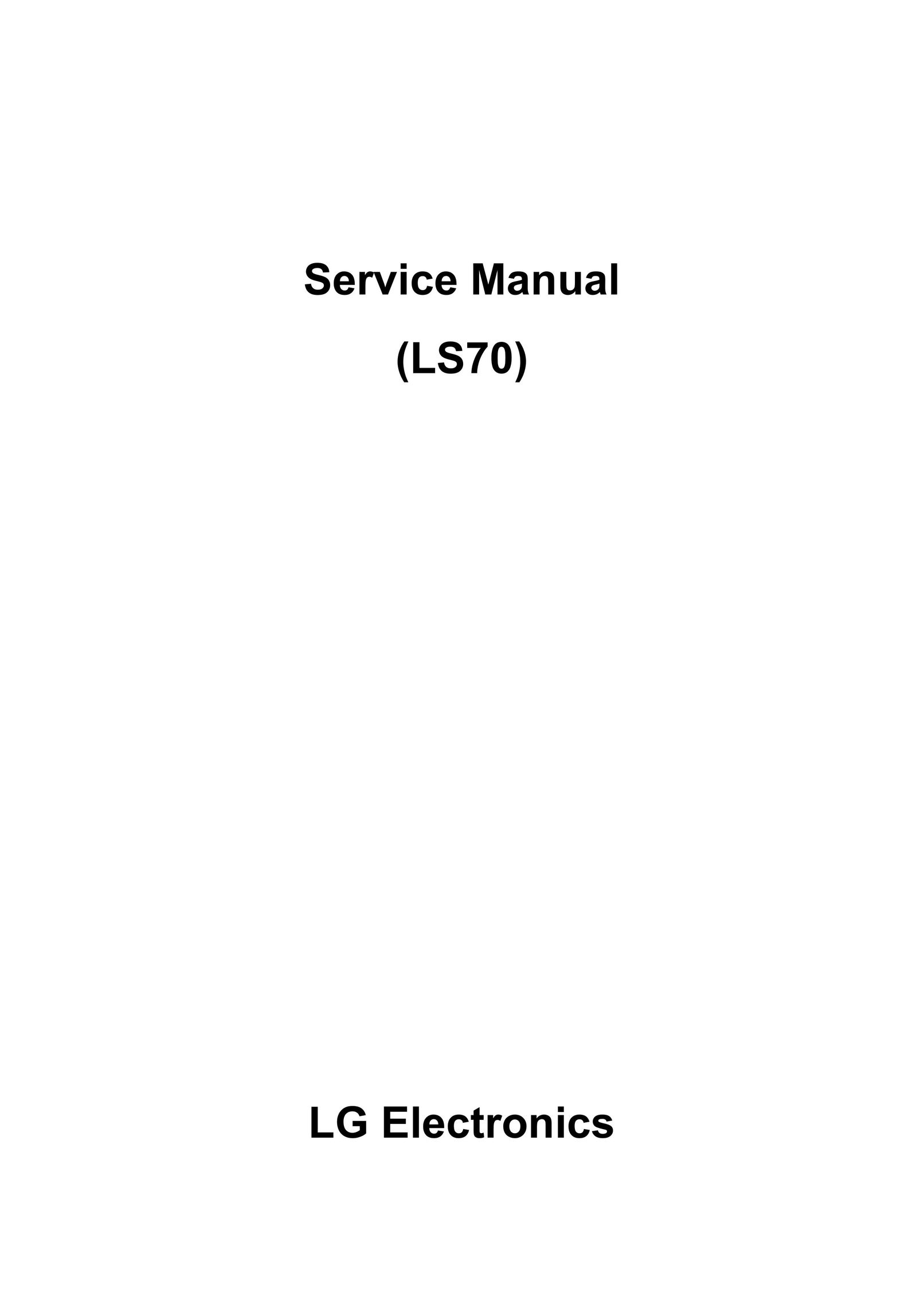 LG Electronics LS70 Laptop User Manual