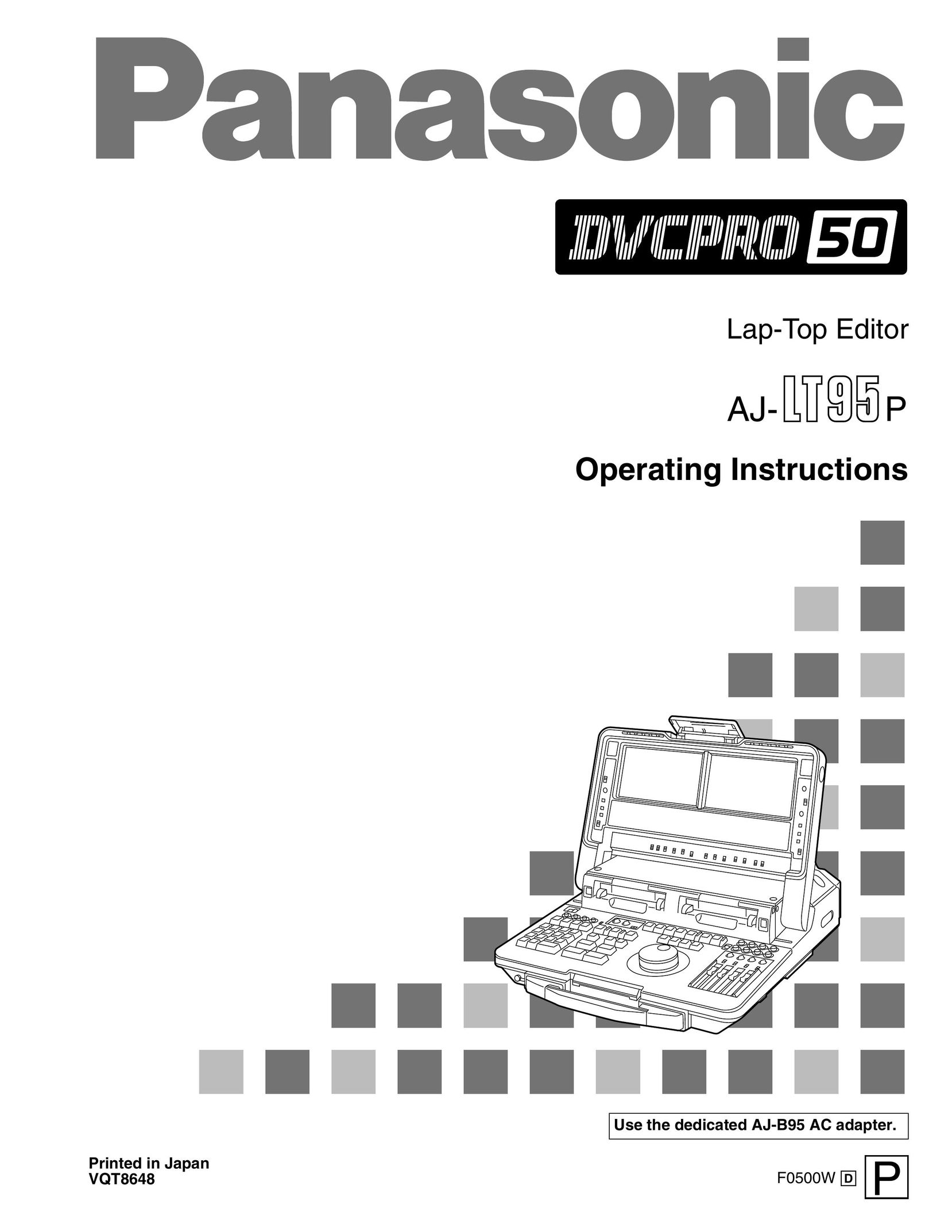 Panasonic AJ-B95 Laptop User Manual
