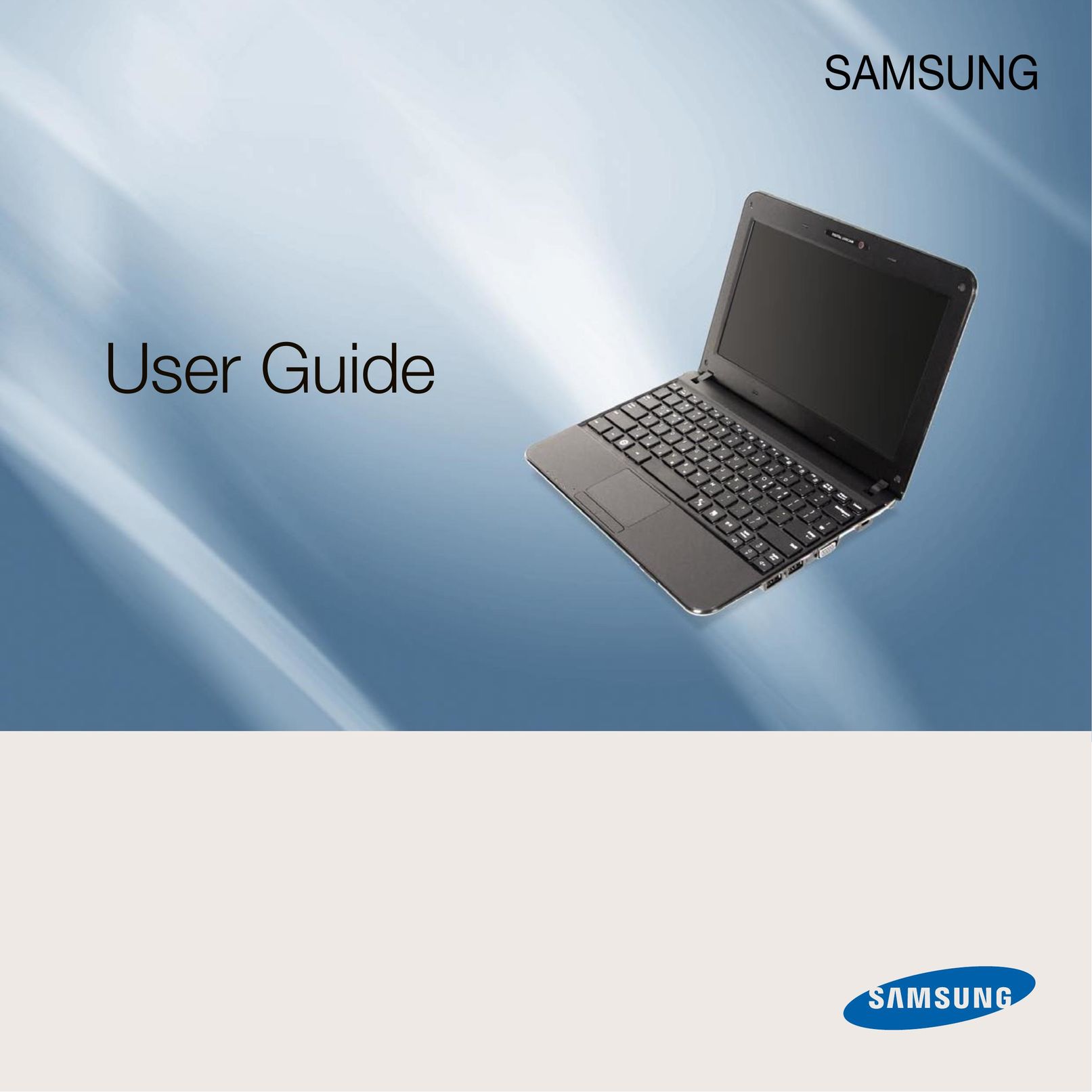 Samsung NB30 Laptop User Manual