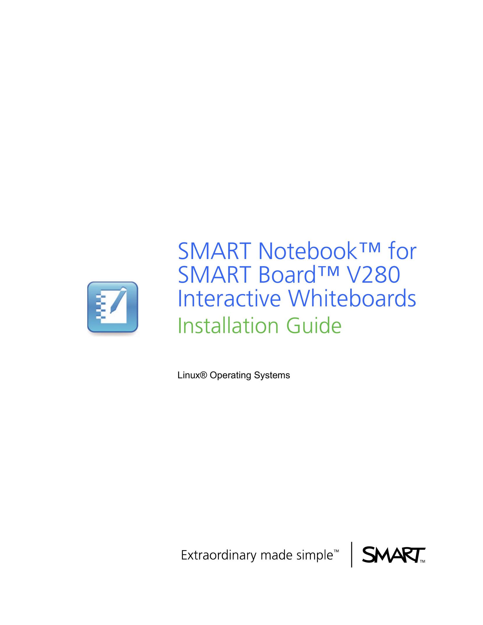 Smart Technologies V280 Laptop User Manual