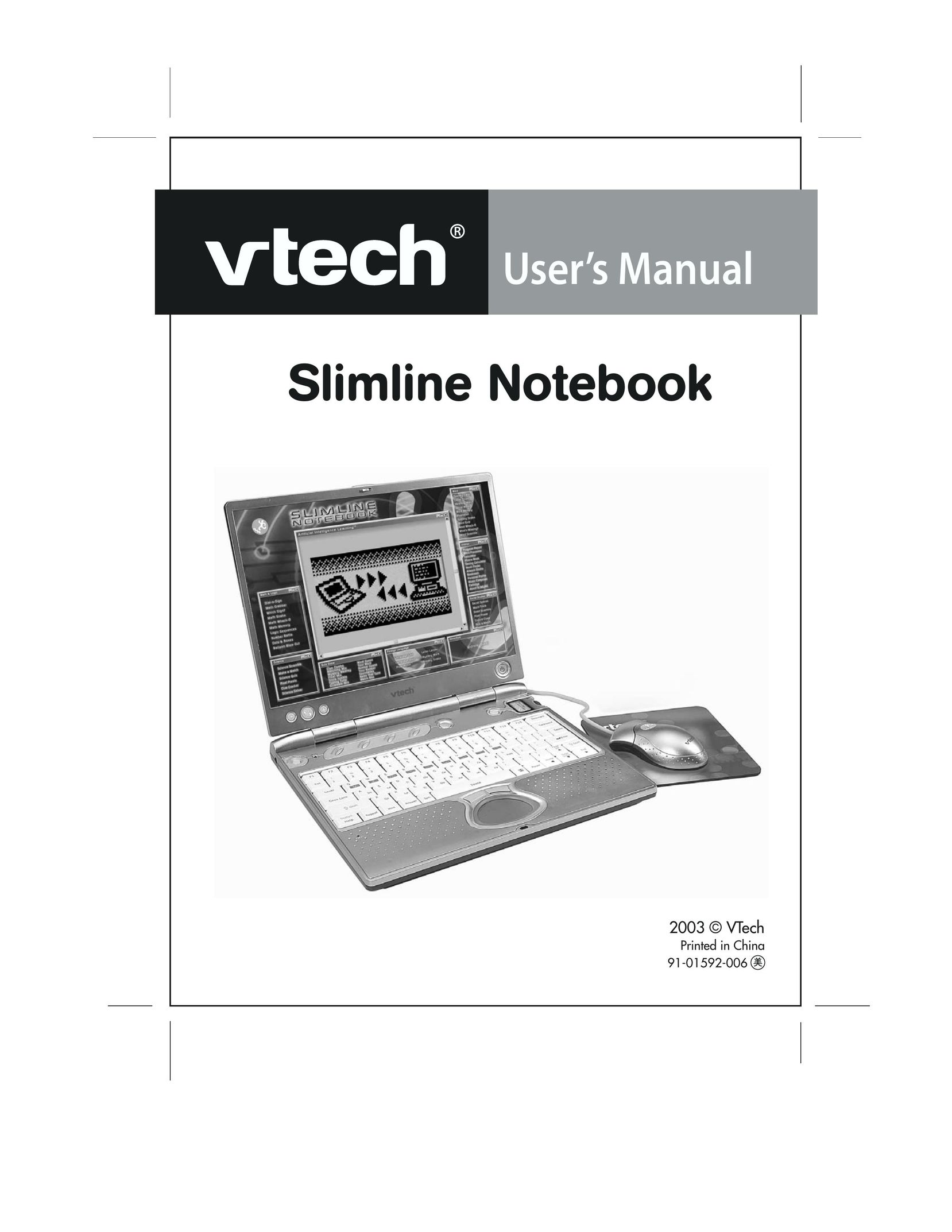 VTech 91-01592-006 Laptop User Manual
