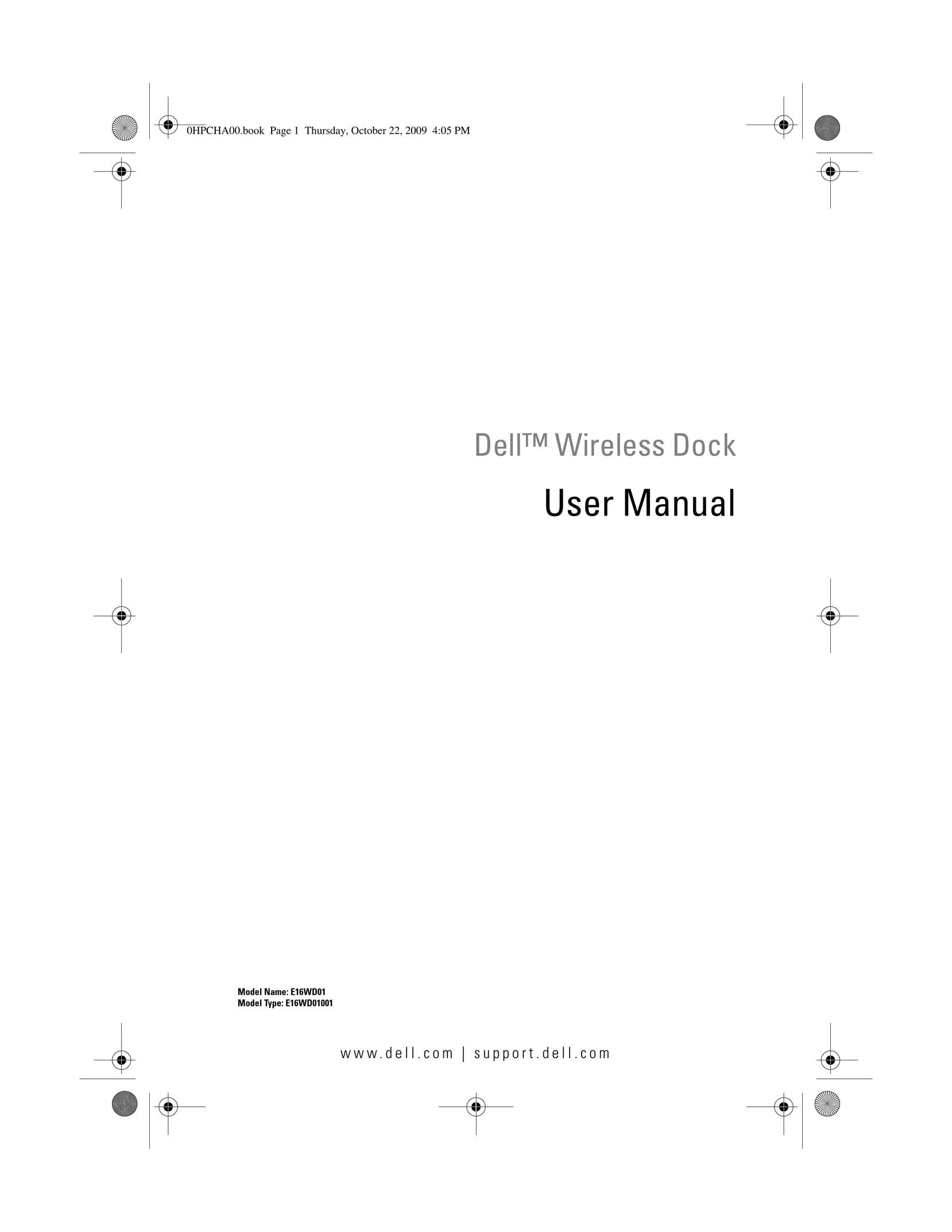 Dell 0HPCH Laptop Docking Station User Manual