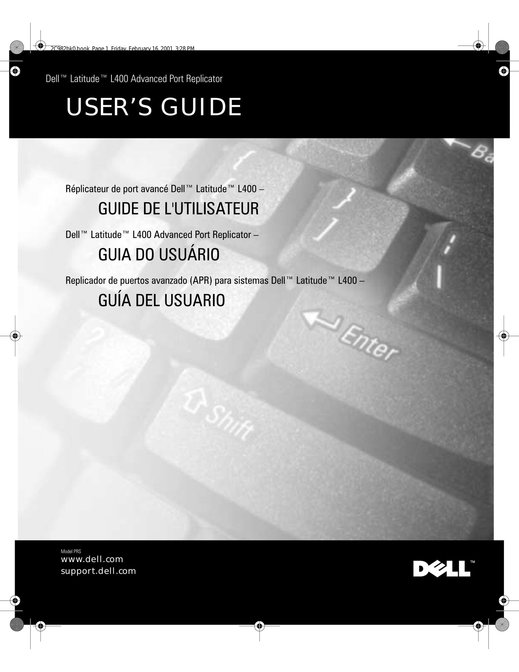 Dell L400 Laptop Docking Station User Manual
