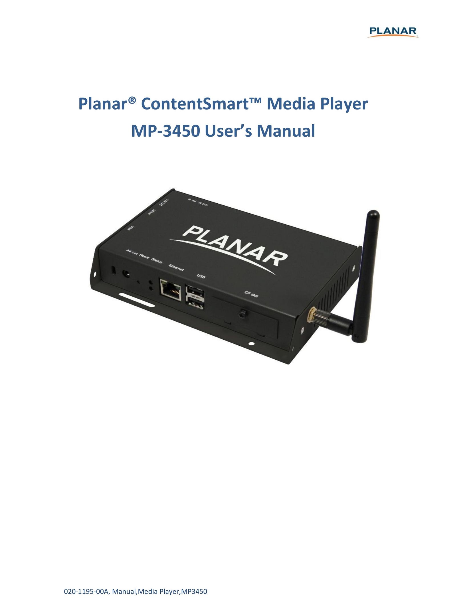 Planar MP-3450 Laser Pointer User Manual