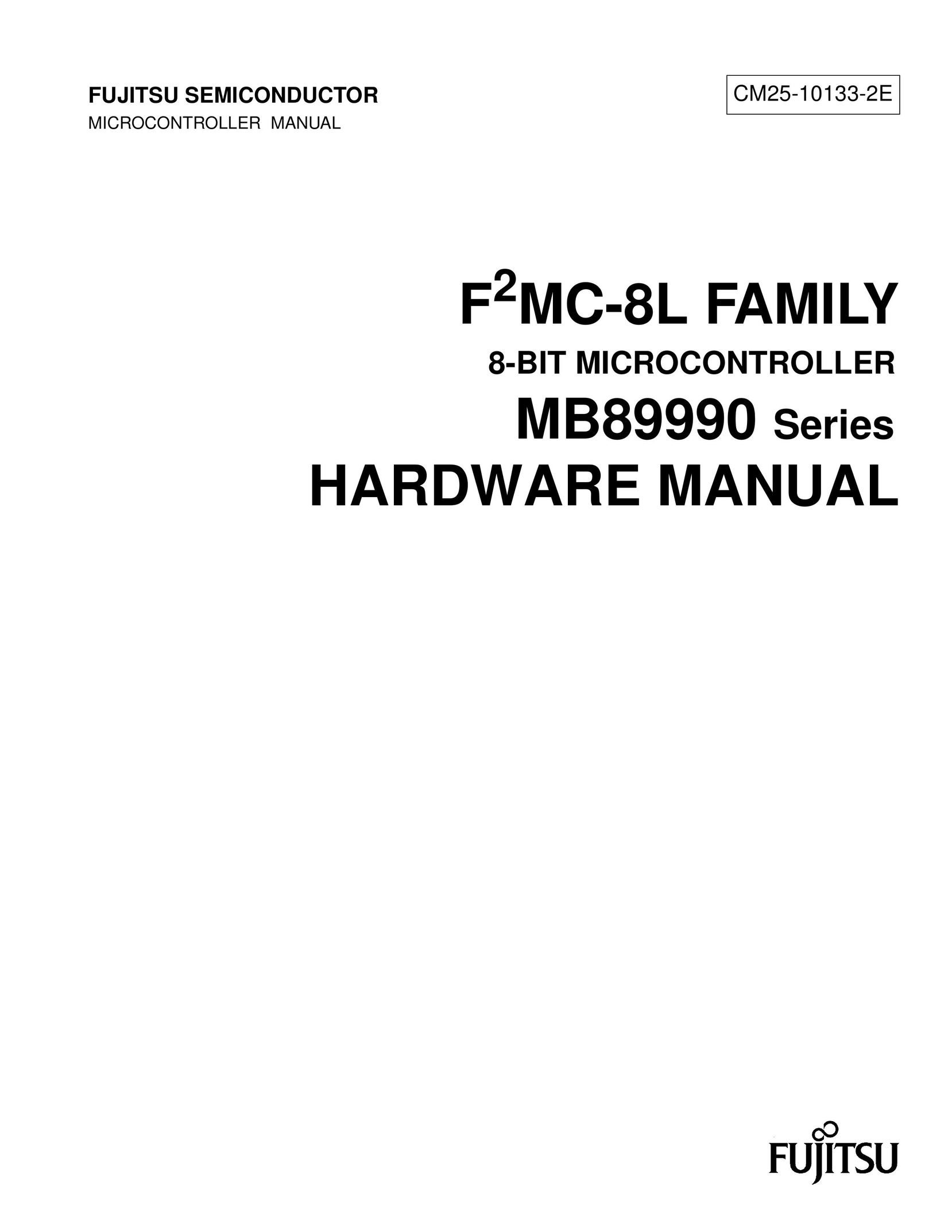 Fujitsu MB89990 Series Microcassette Recorder User Manual