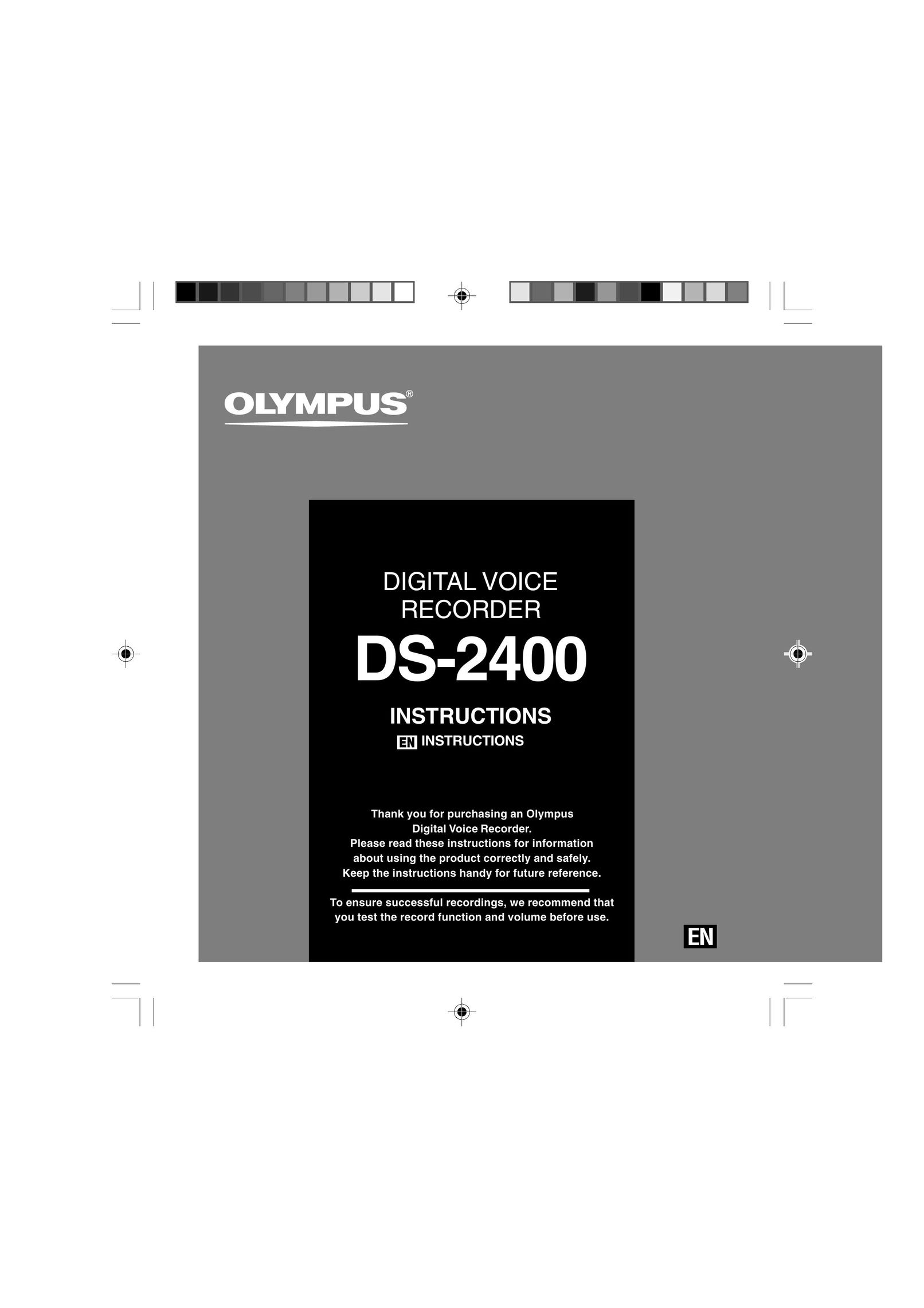 Olympus 142015 Microcassette Recorder User Manual