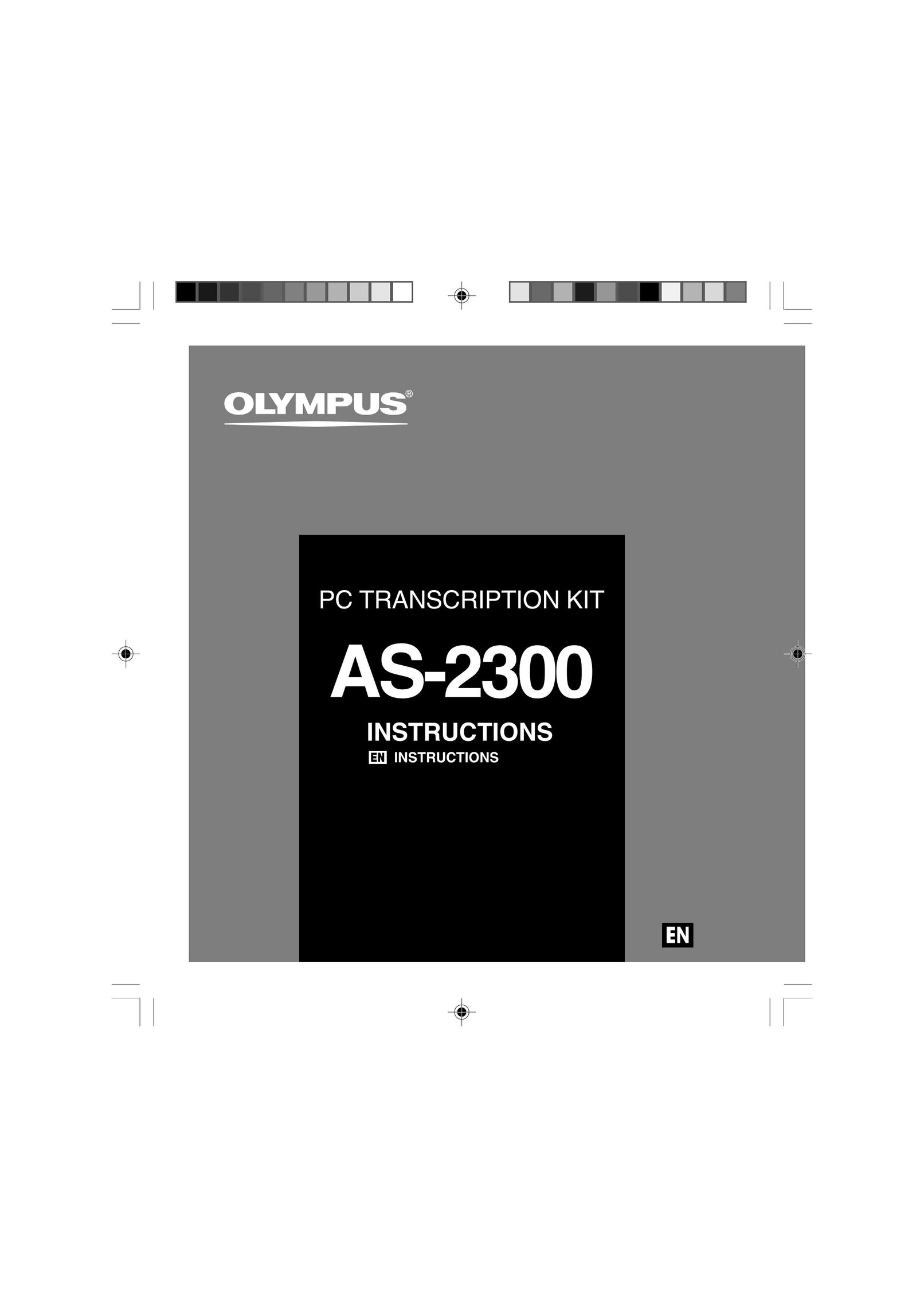 Olympus AS-2300 Microcassette Recorder User Manual