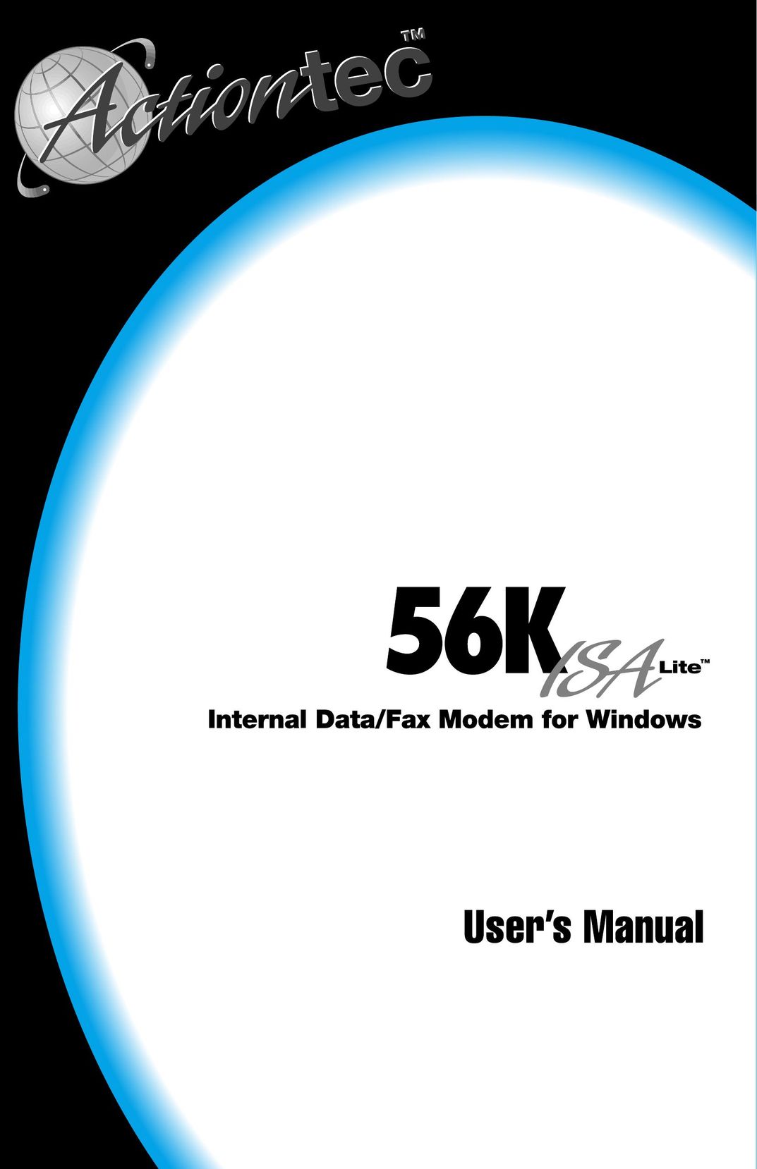 Actiontec electronic 56K ISA Lite Modem User Manual