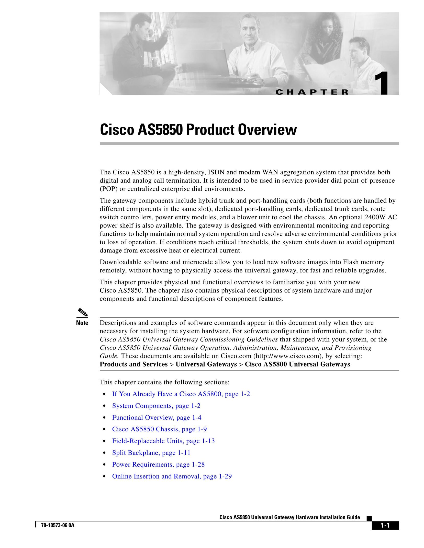 Cisco Systems AS5850 Modem User Manual