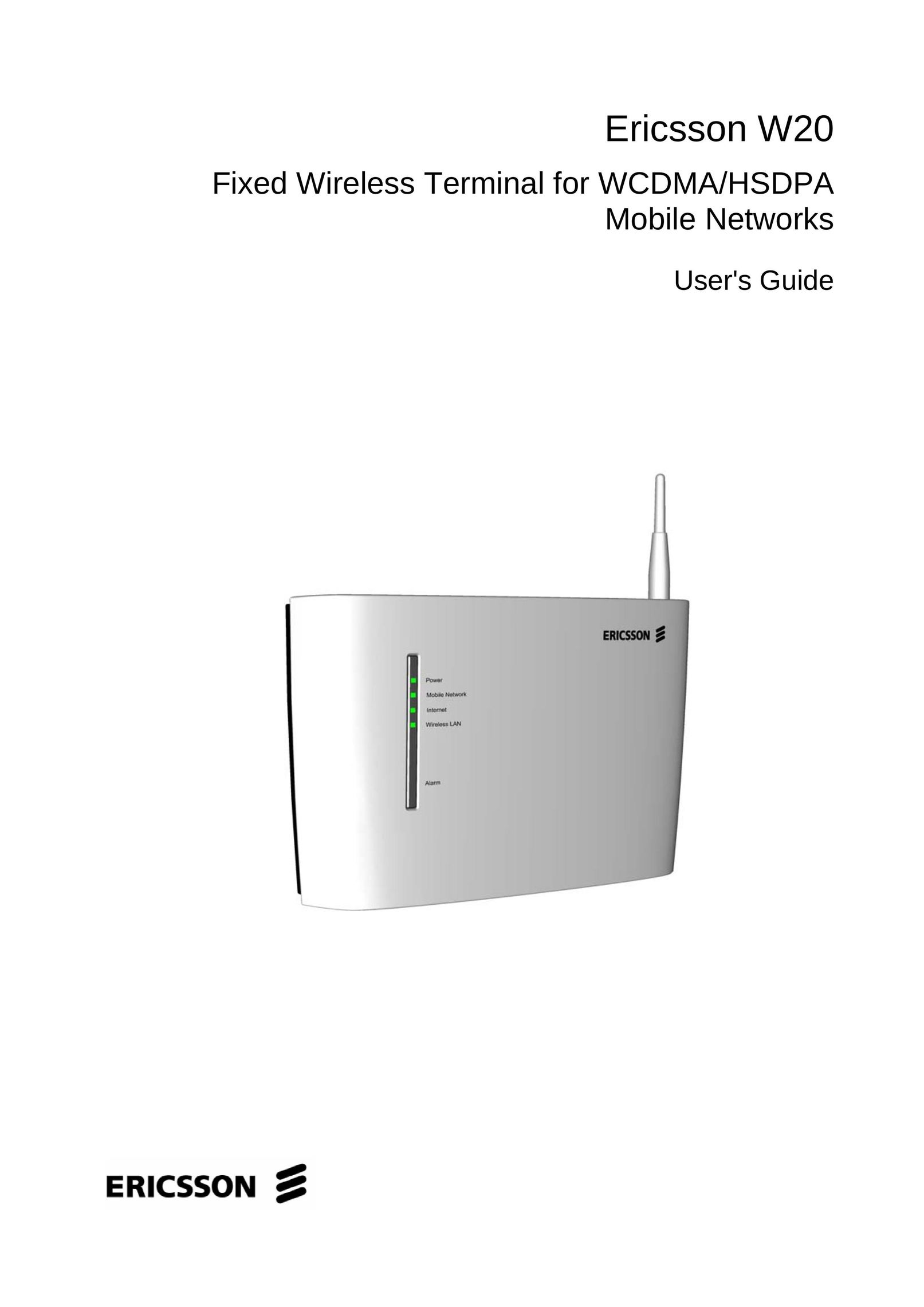 Ericsson WCDMA/HSDPA Modem User Manual
