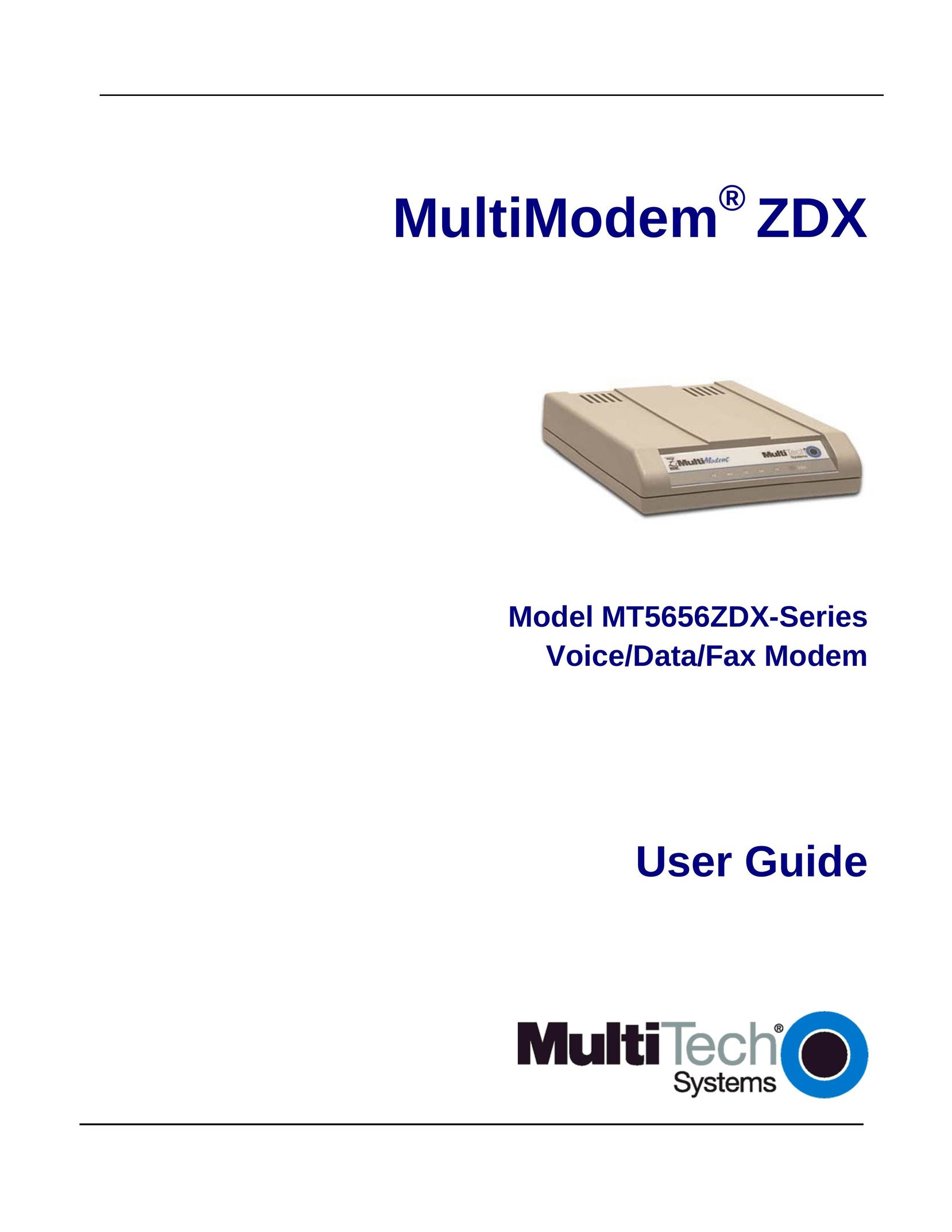 Multi Tech Equipment MT5656ZDX Modem User Manual