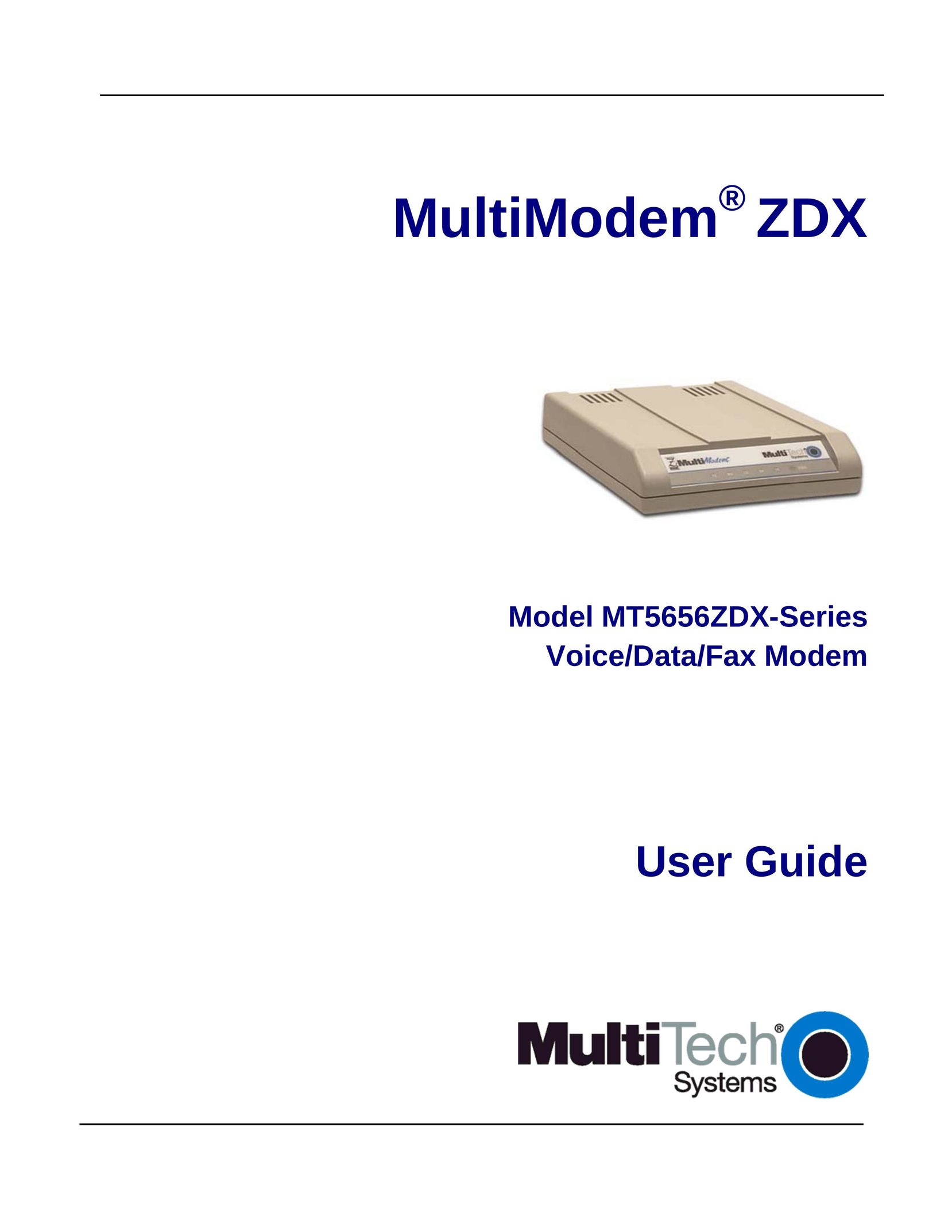 Multi-Tech Systems MT5656ZDX Modem User Manual
