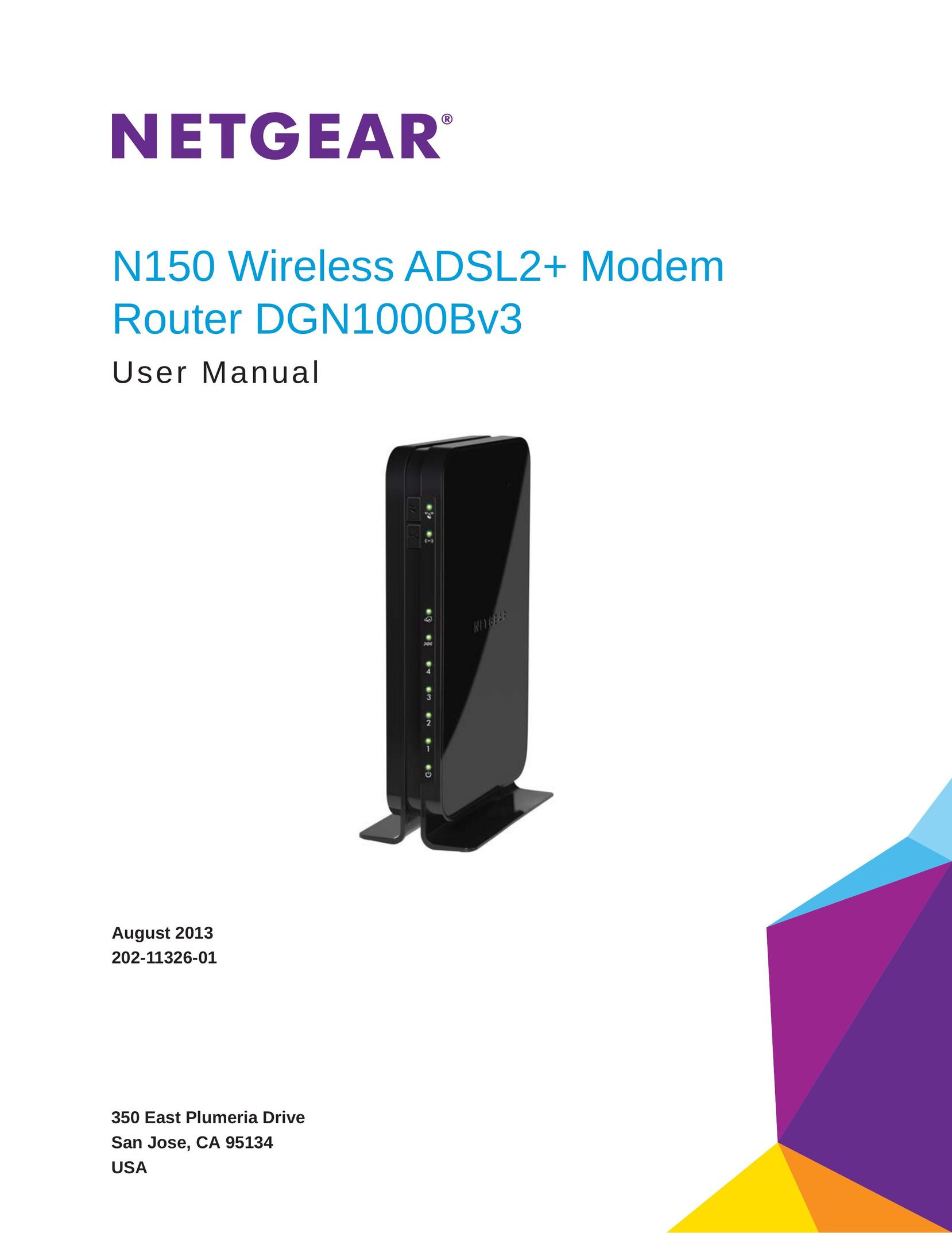 NETGEAR DGN100Bv3 Modem User Manual