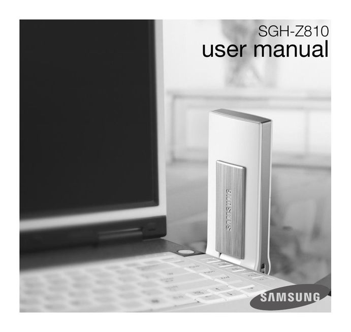 Samsung SGH-Z810 Modem User Manual