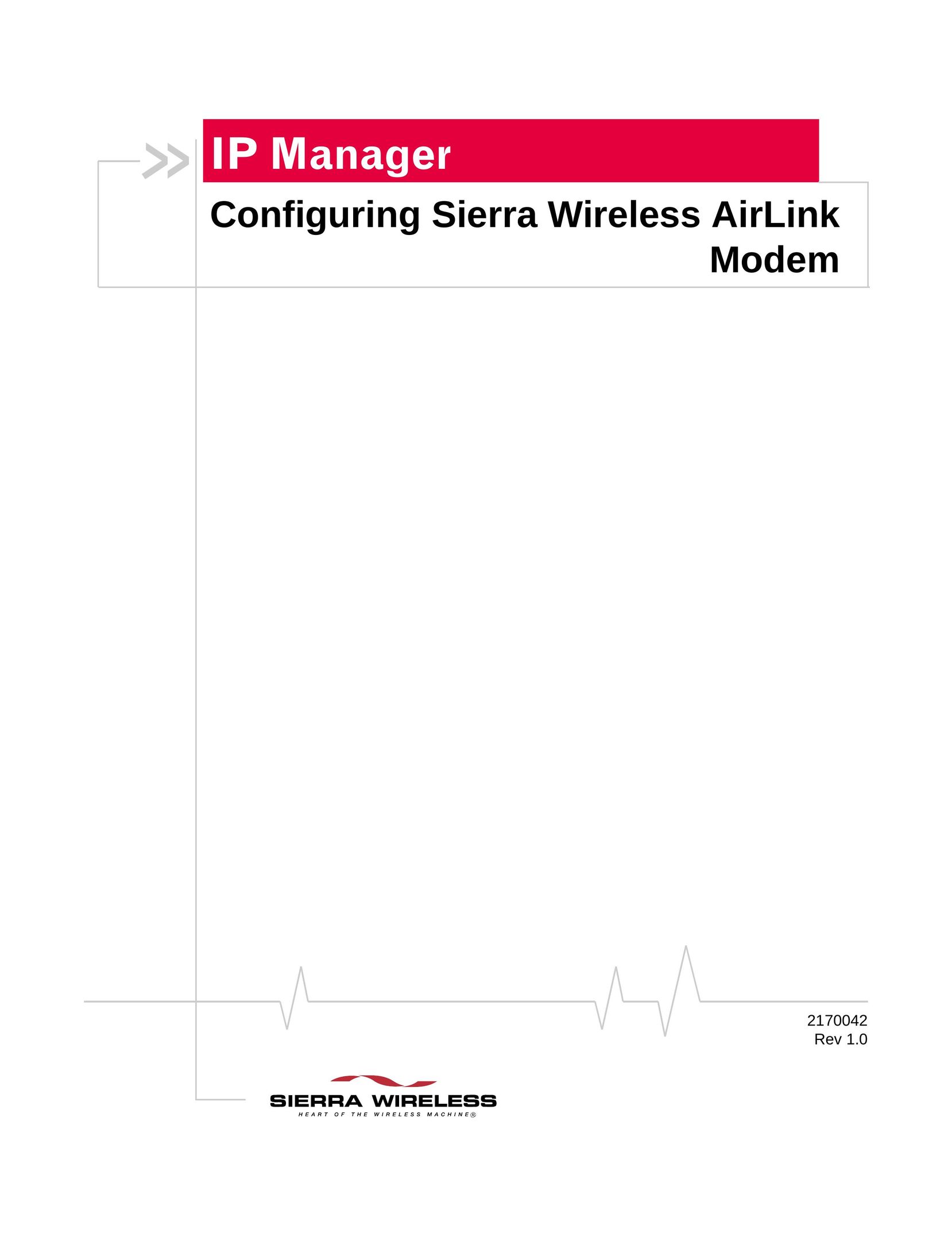 Sierra Wireless 2170042 Modem User Manual
