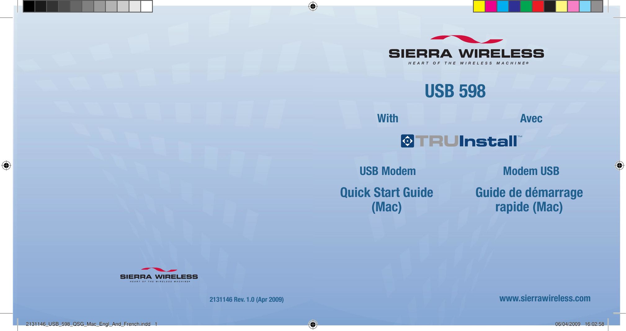 Sierra Wireless USB 598 Modem User Manual